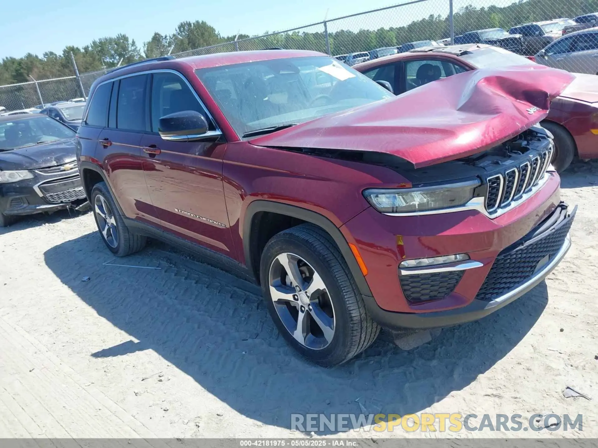 1 fotografías del automóvil dañado 1C4RJHBGXPC531390 JEEP GRAND CHEROKEE 2023