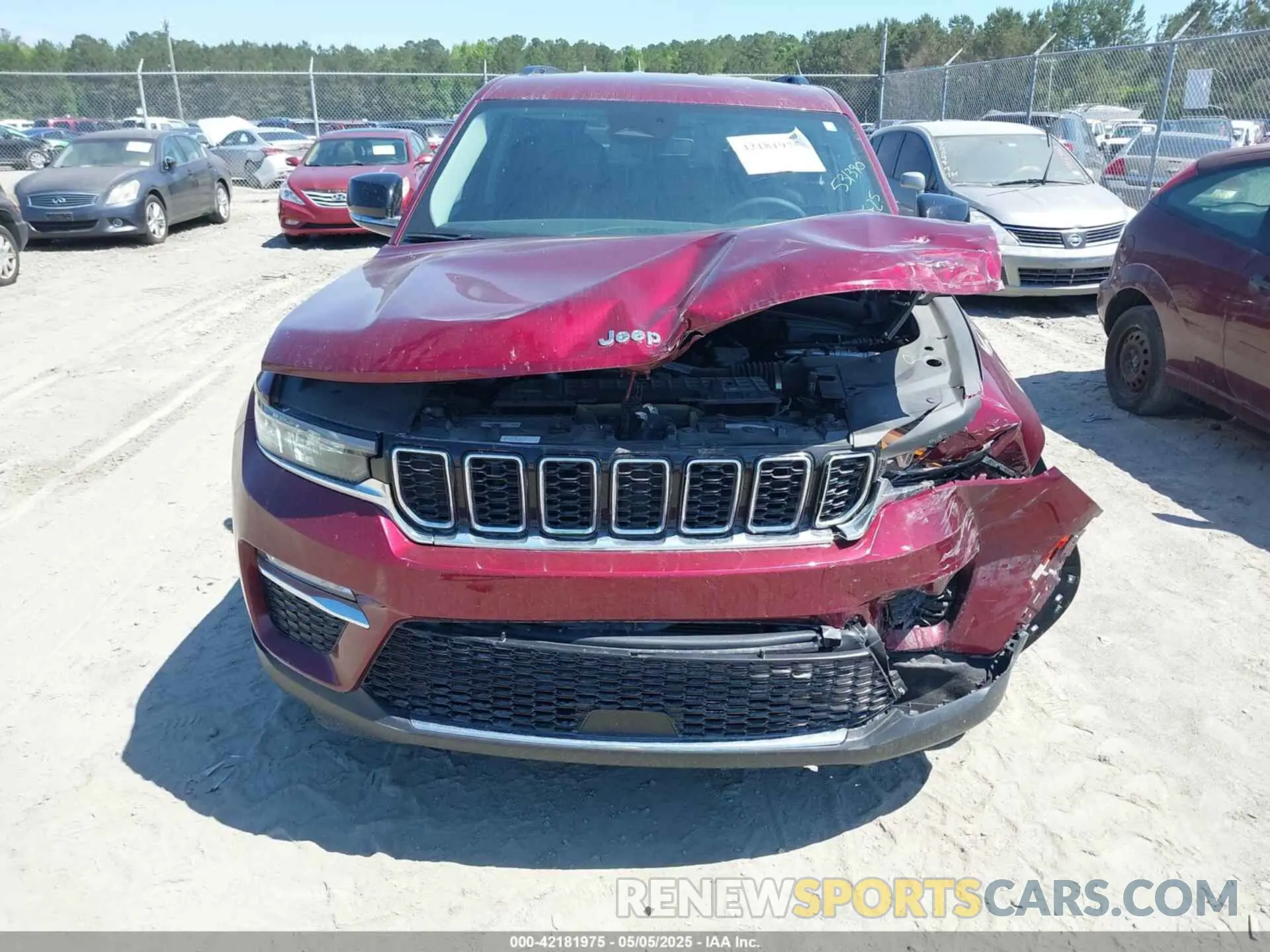 12 fotografías del automóvil dañado 1C4RJHBGXPC531390 JEEP GRAND CHEROKEE 2023