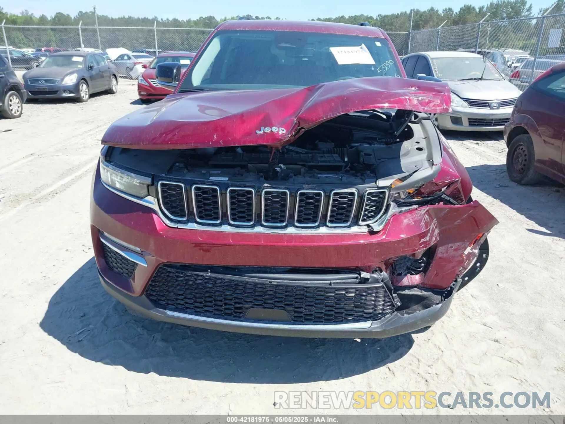6 fotografías del automóvil dañado 1C4RJHBGXPC531390 JEEP GRAND CHEROKEE 2023
