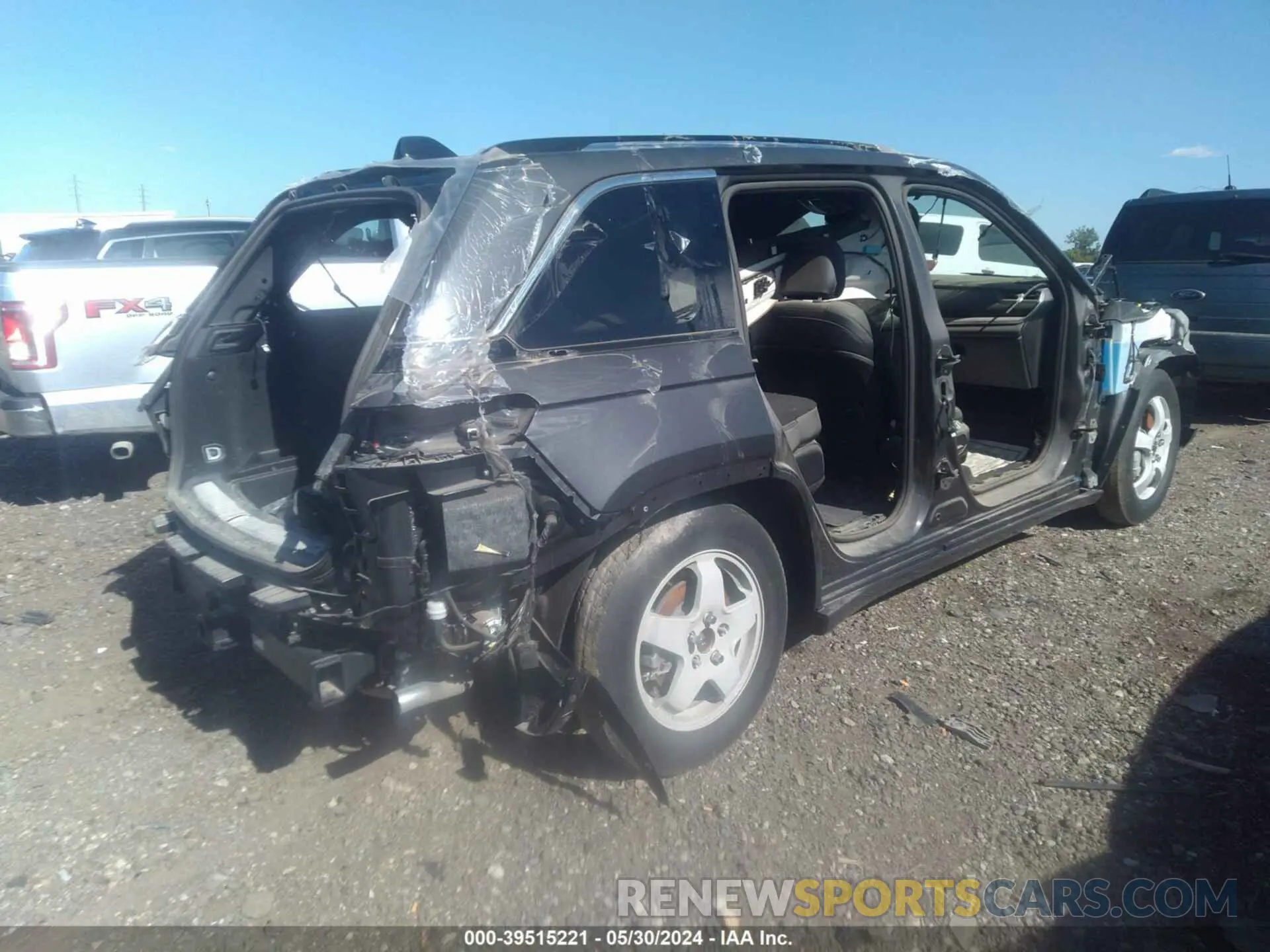 4 fotografías del automóvil dañado 1C4RJHDG4PC548084 JEEP GRAND CHEROKEE 2023