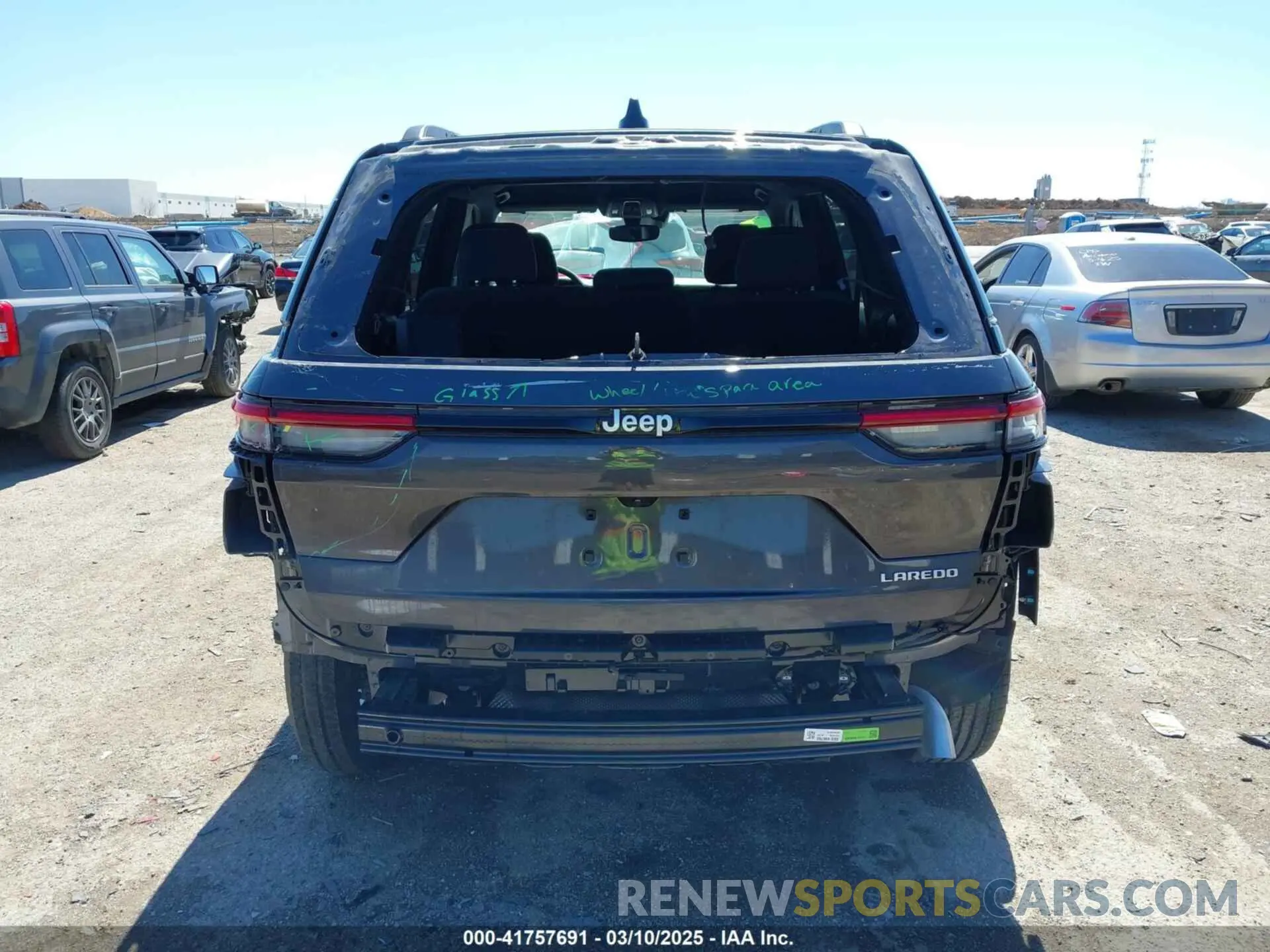 6 fotografías del automóvil dañado 1C4RJGAG0RC242288 JEEP GRAND CHEROKEE 2024