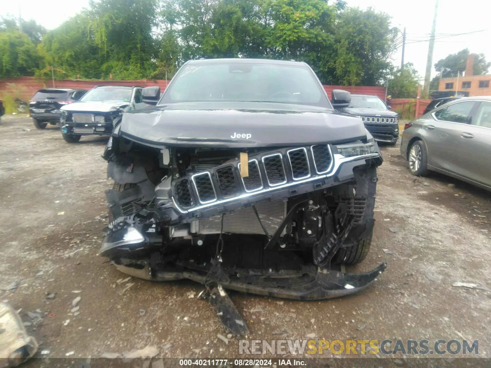 6 fotografías del automóvil dañado 1C4RJHAG3RC185851 JEEP GRAND CHEROKEE 2024