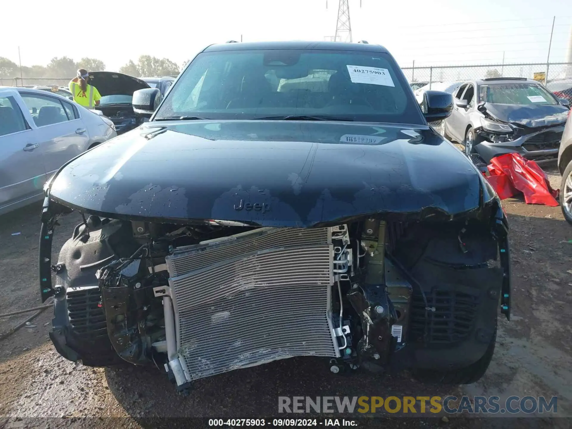 13 fotografías del automóvil dañado 1C4RJHAG6RC187965 JEEP GRAND CHEROKEE 2024