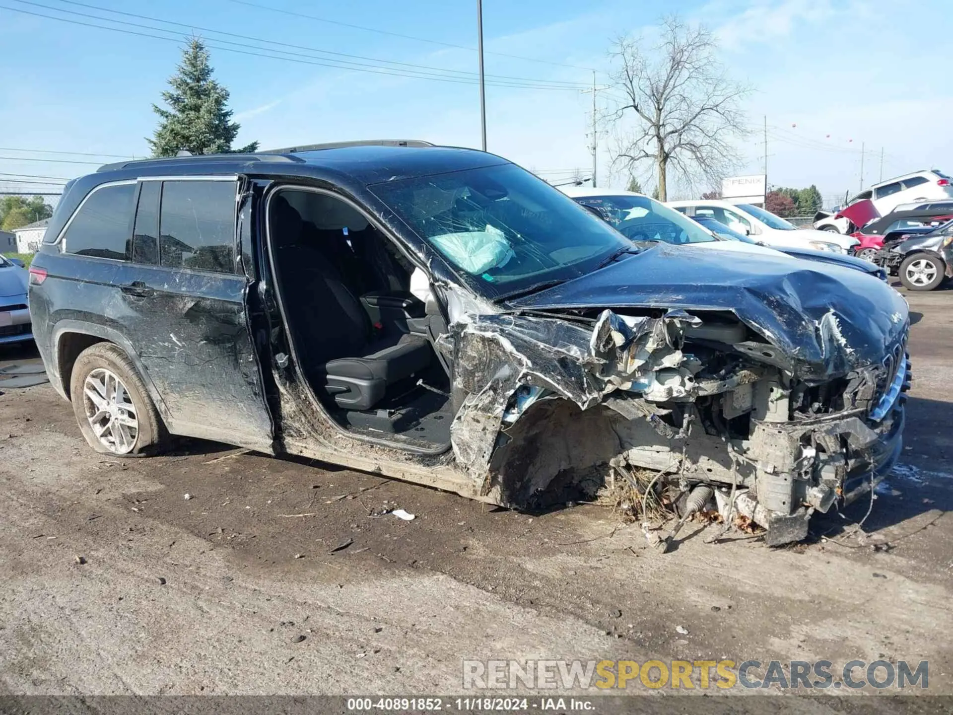1 fotografías del automóvil dañado 1C4RJHAG7R8570736 JEEP GRAND CHEROKEE 2024