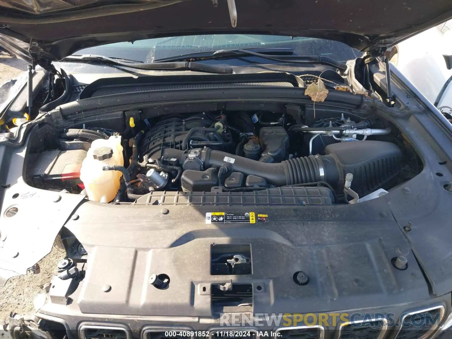 10 fotografías del automóvil dañado 1C4RJHAG7R8570736 JEEP GRAND CHEROKEE 2024