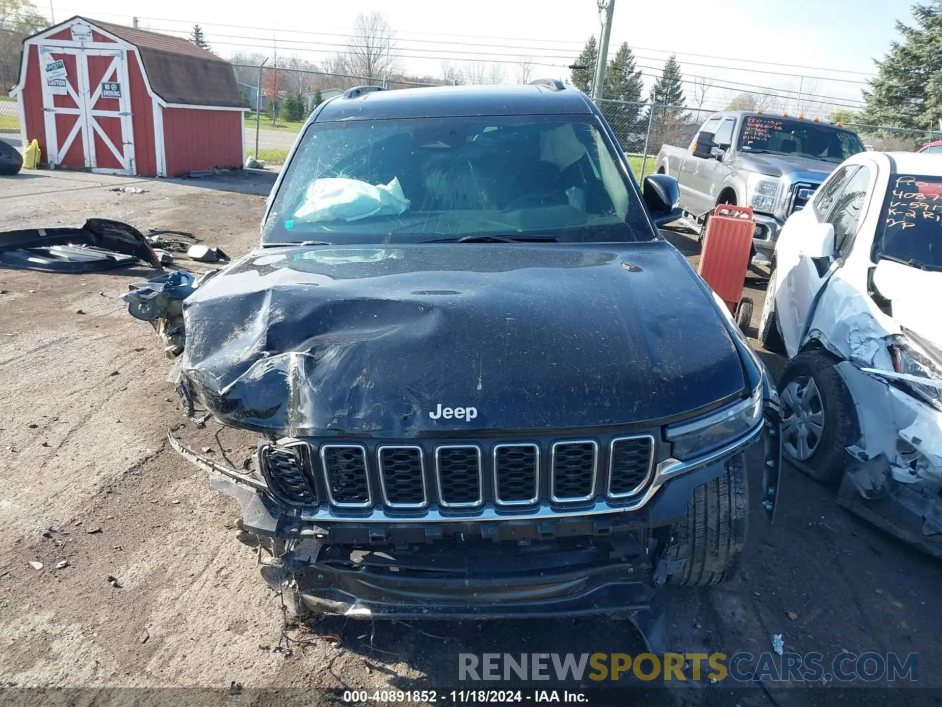 13 fotografías del automóvil dañado 1C4RJHAG7R8570736 JEEP GRAND CHEROKEE 2024