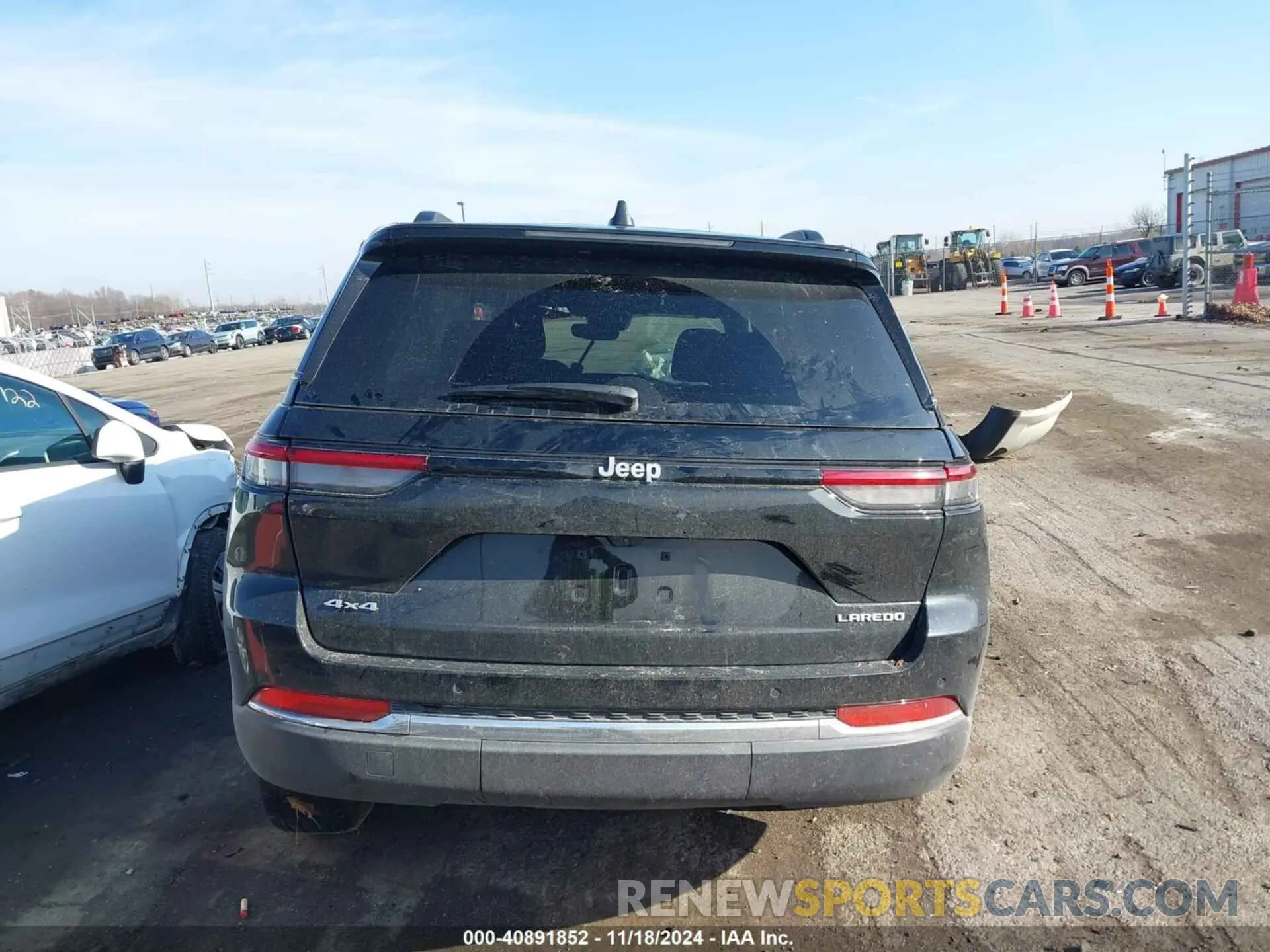 17 fotografías del automóvil dañado 1C4RJHAG7R8570736 JEEP GRAND CHEROKEE 2024