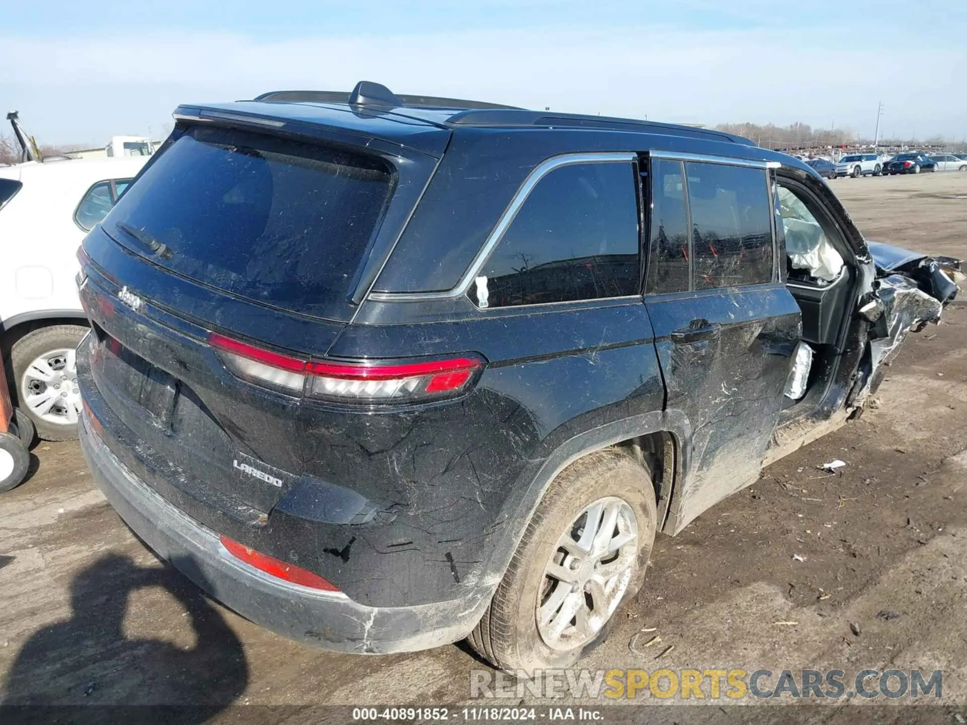4 fotografías del automóvil dañado 1C4RJHAG7R8570736 JEEP GRAND CHEROKEE 2024