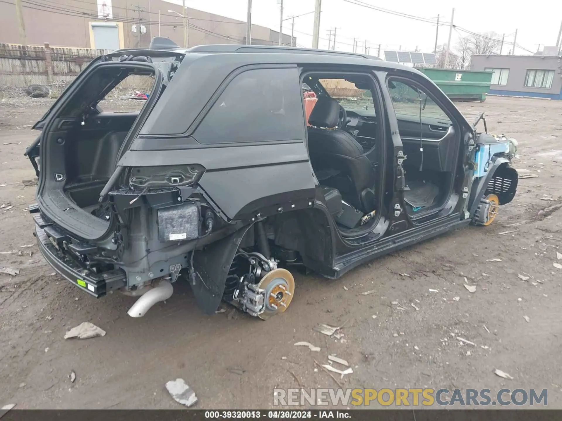 4 fotografías del automóvil dañado 1C4RJHAG8R8934498 JEEP GRAND CHEROKEE 2024