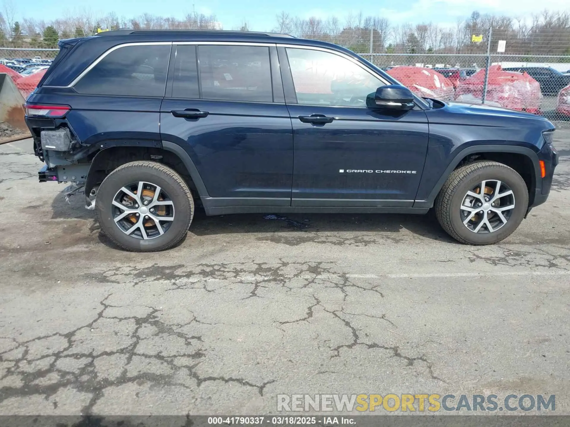 14 fotografías del automóvil dañado 1C4RJHBG0R8585223 JEEP GRAND CHEROKEE 2024
