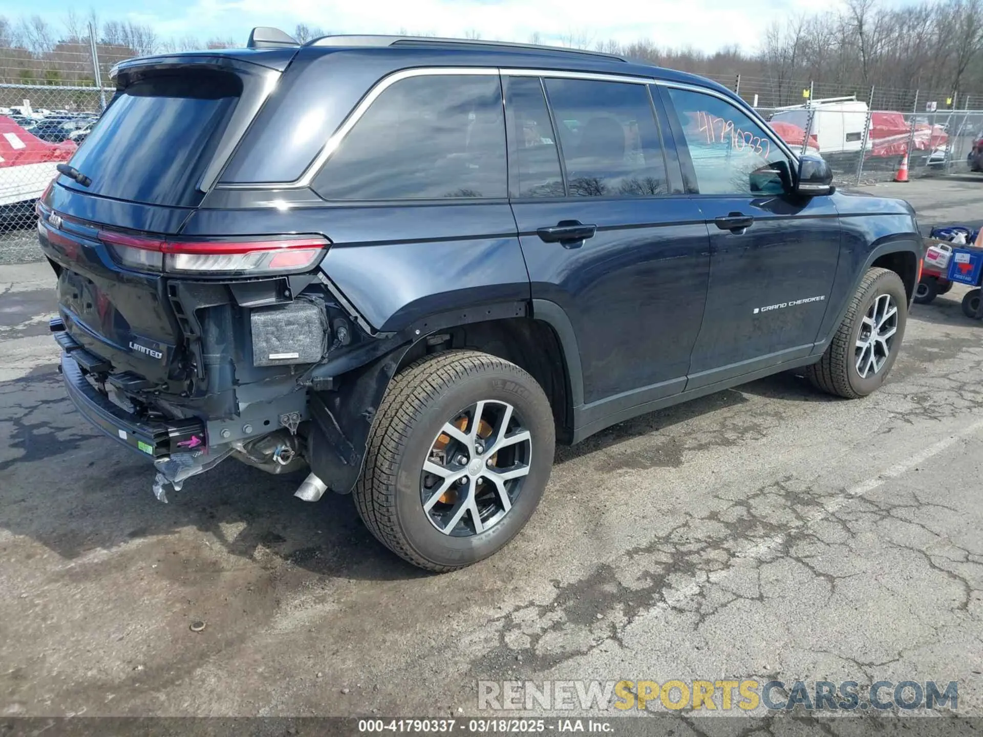 4 fotografías del automóvil dañado 1C4RJHBG0R8585223 JEEP GRAND CHEROKEE 2024