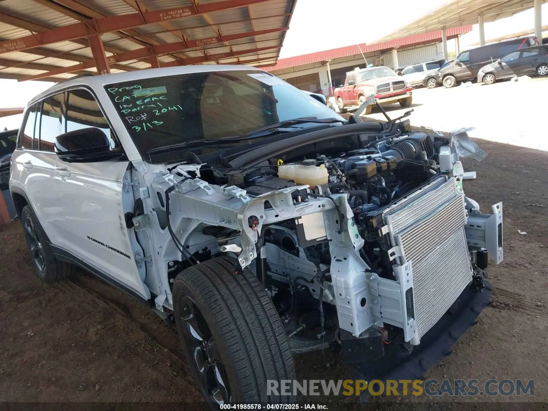 18 fotografías del automóvil dañado 1C4RJHBG0RC185384 JEEP GRAND CHEROKEE 2024