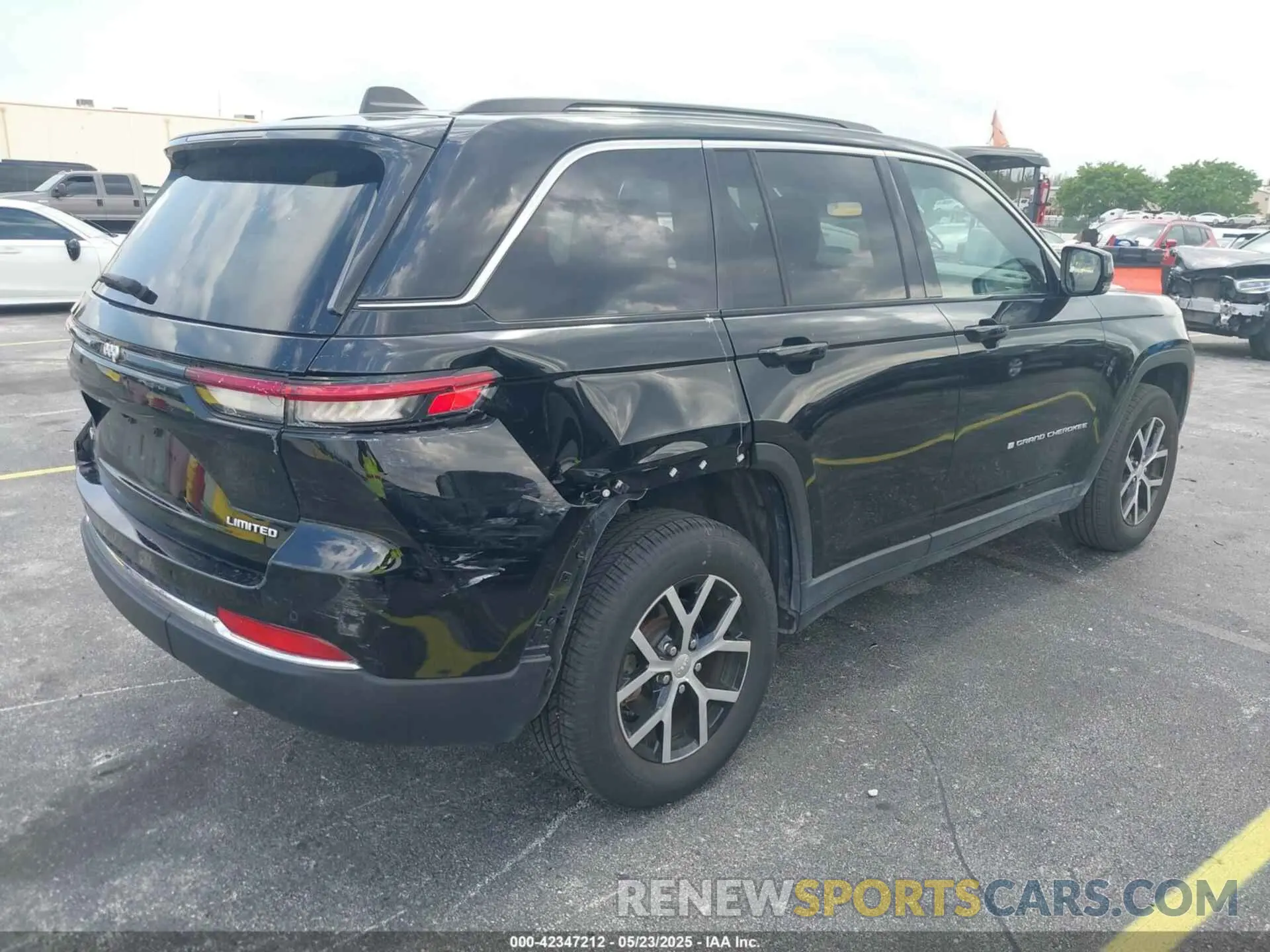 4 fotografías del automóvil dañado 1C4RJHBG3R8507115 JEEP GRAND CHEROKEE 2024