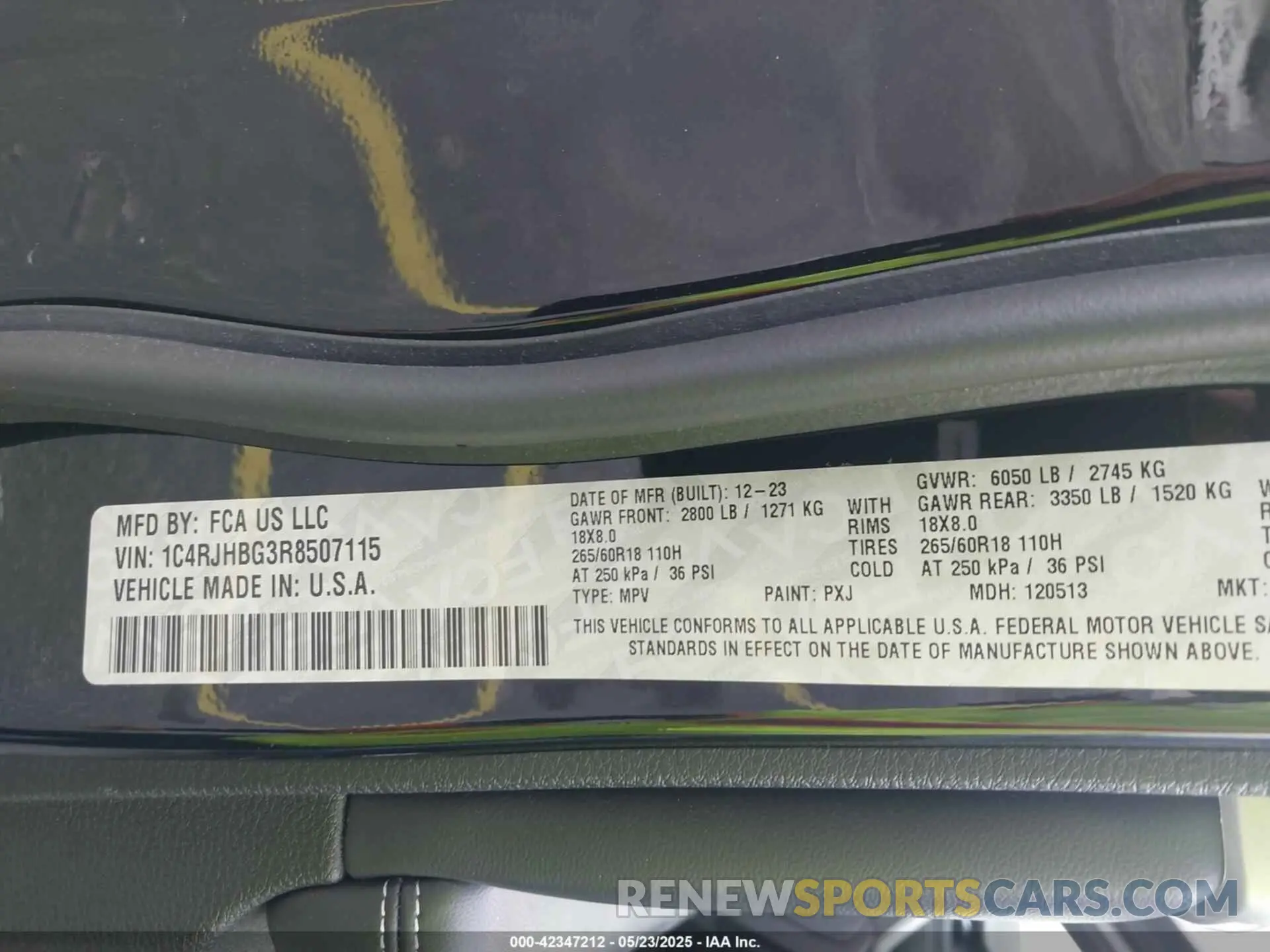 9 fotografías del automóvil dañado 1C4RJHBG3R8507115 JEEP GRAND CHEROKEE 2024