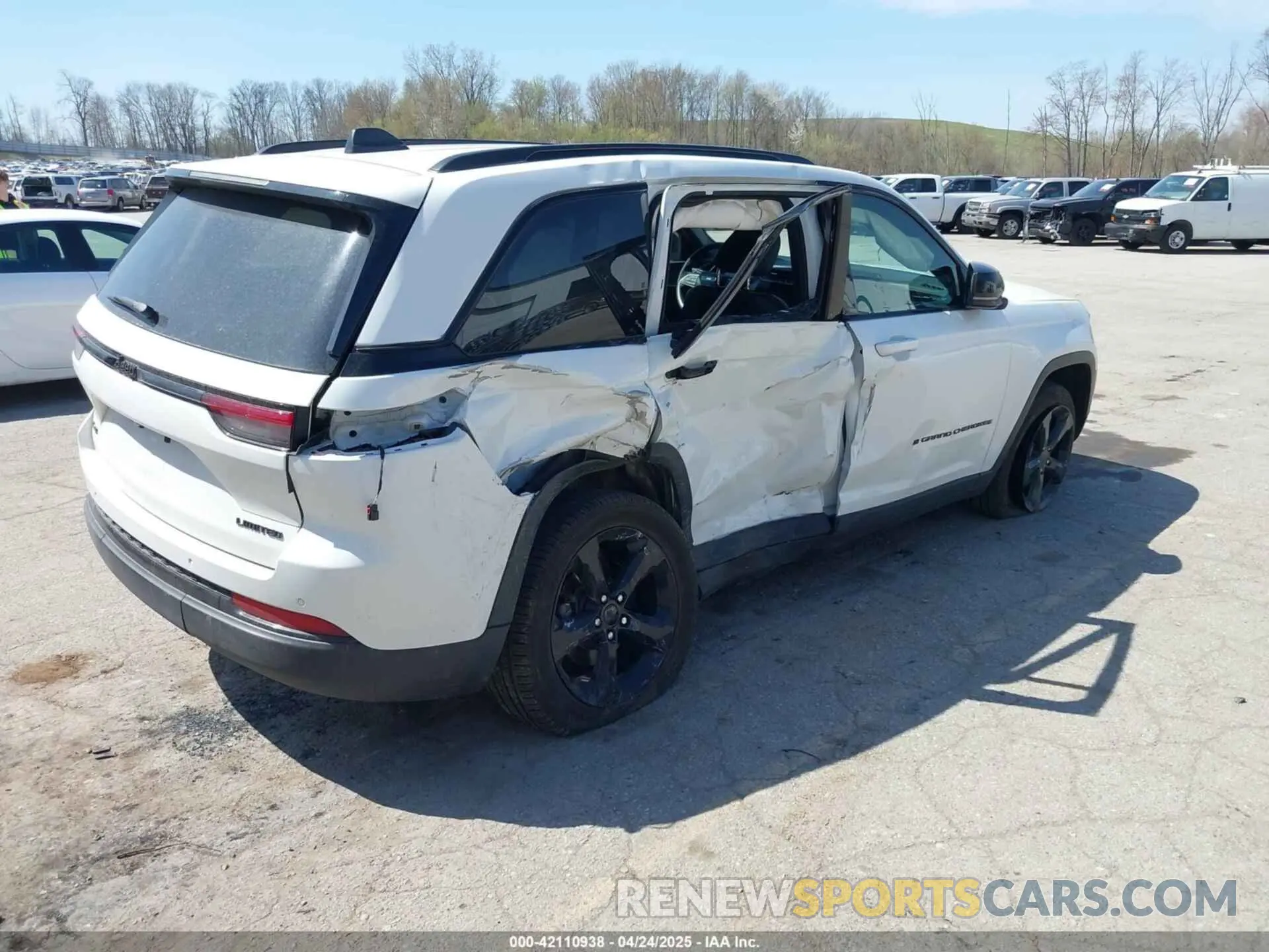 4 fotografías del automóvil dañado 1C4RJHBG5R8600766 JEEP GRAND CHEROKEE 2024