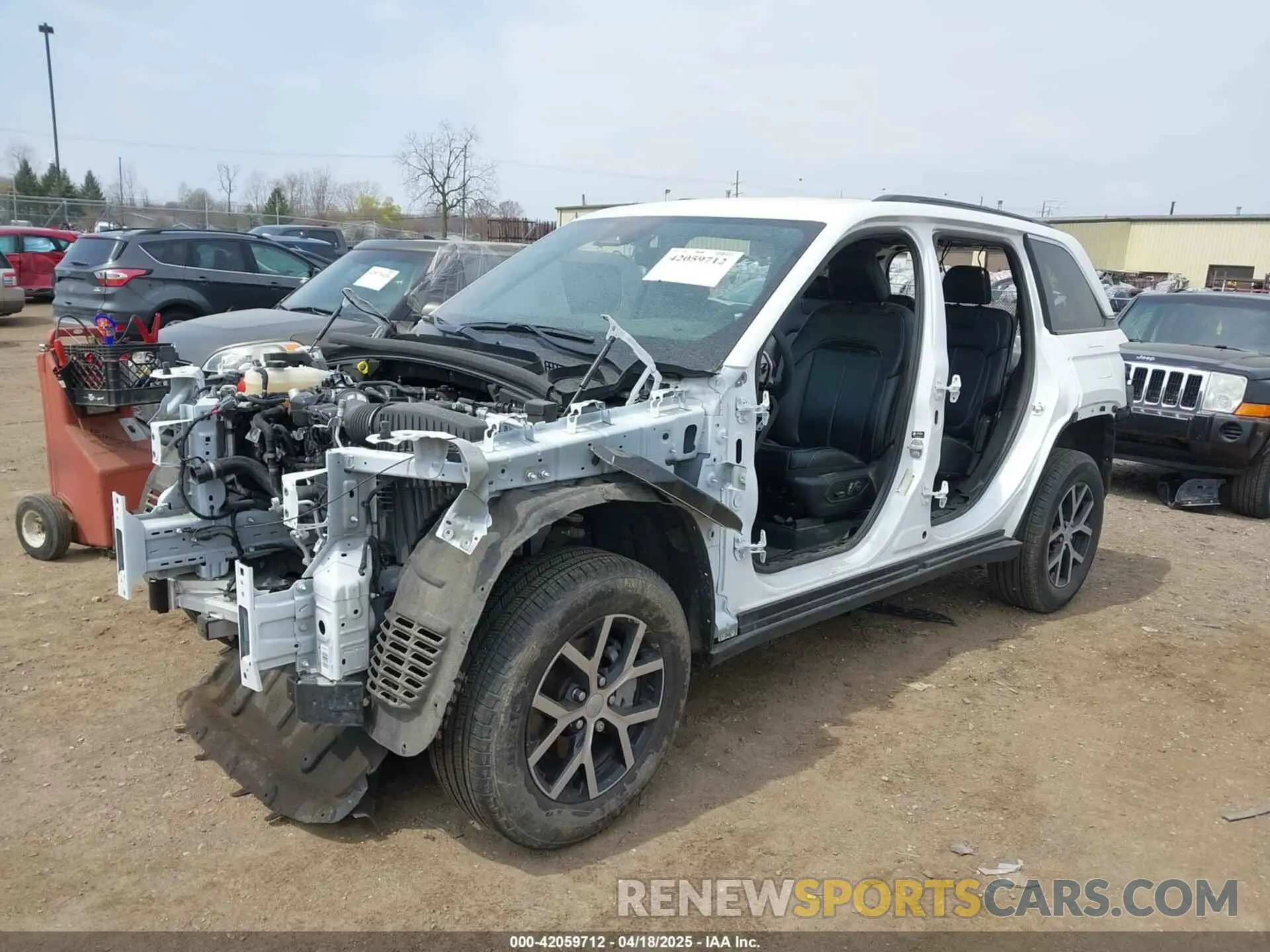 2 fotografías del automóvil dañado 1C4RJHBG5RC231761 JEEP GRAND CHEROKEE 2024