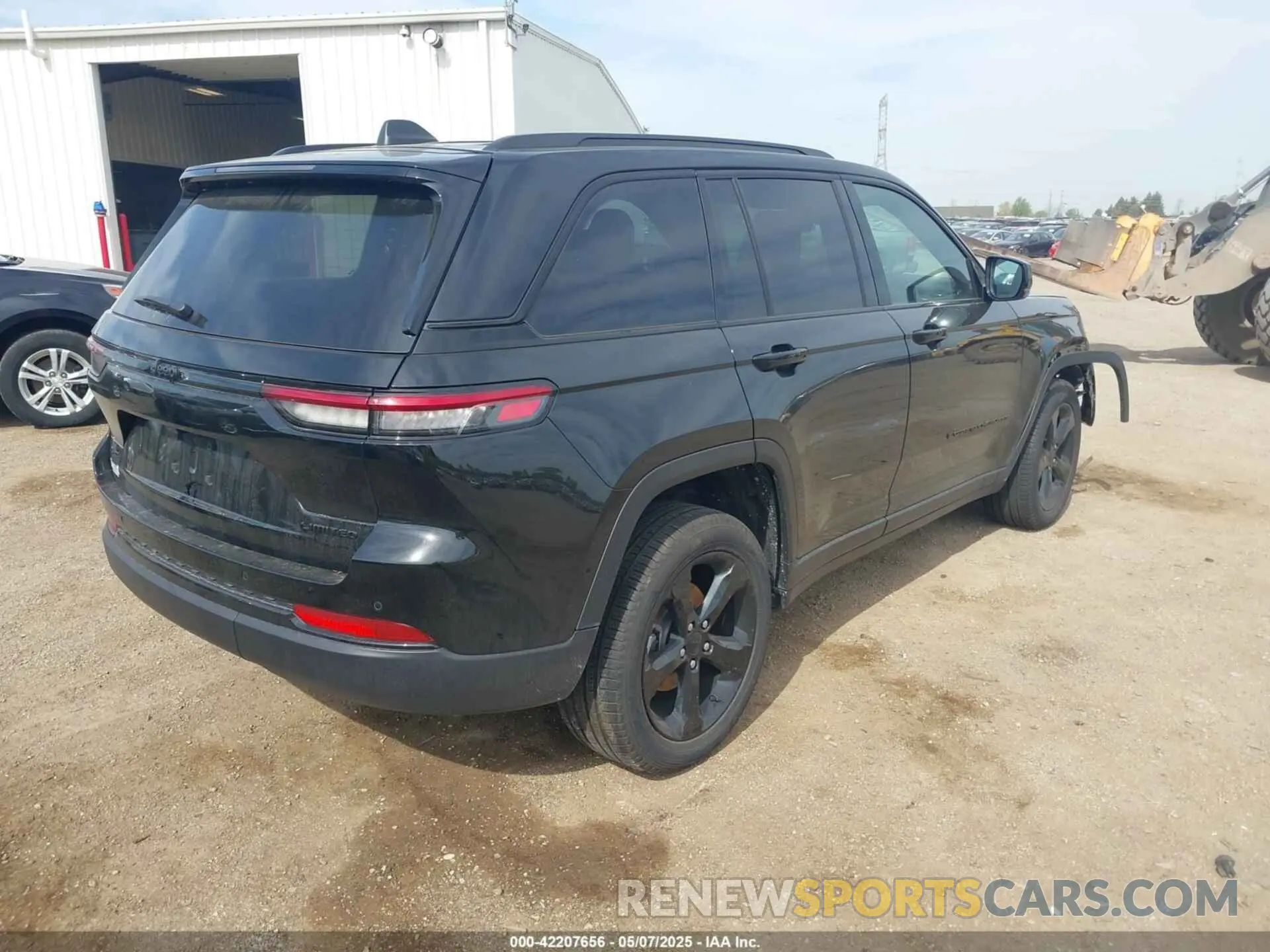 4 fotografías del automóvil dañado 1C4RJHBG8SC298313 JEEP GRAND CHEROKEE 2025