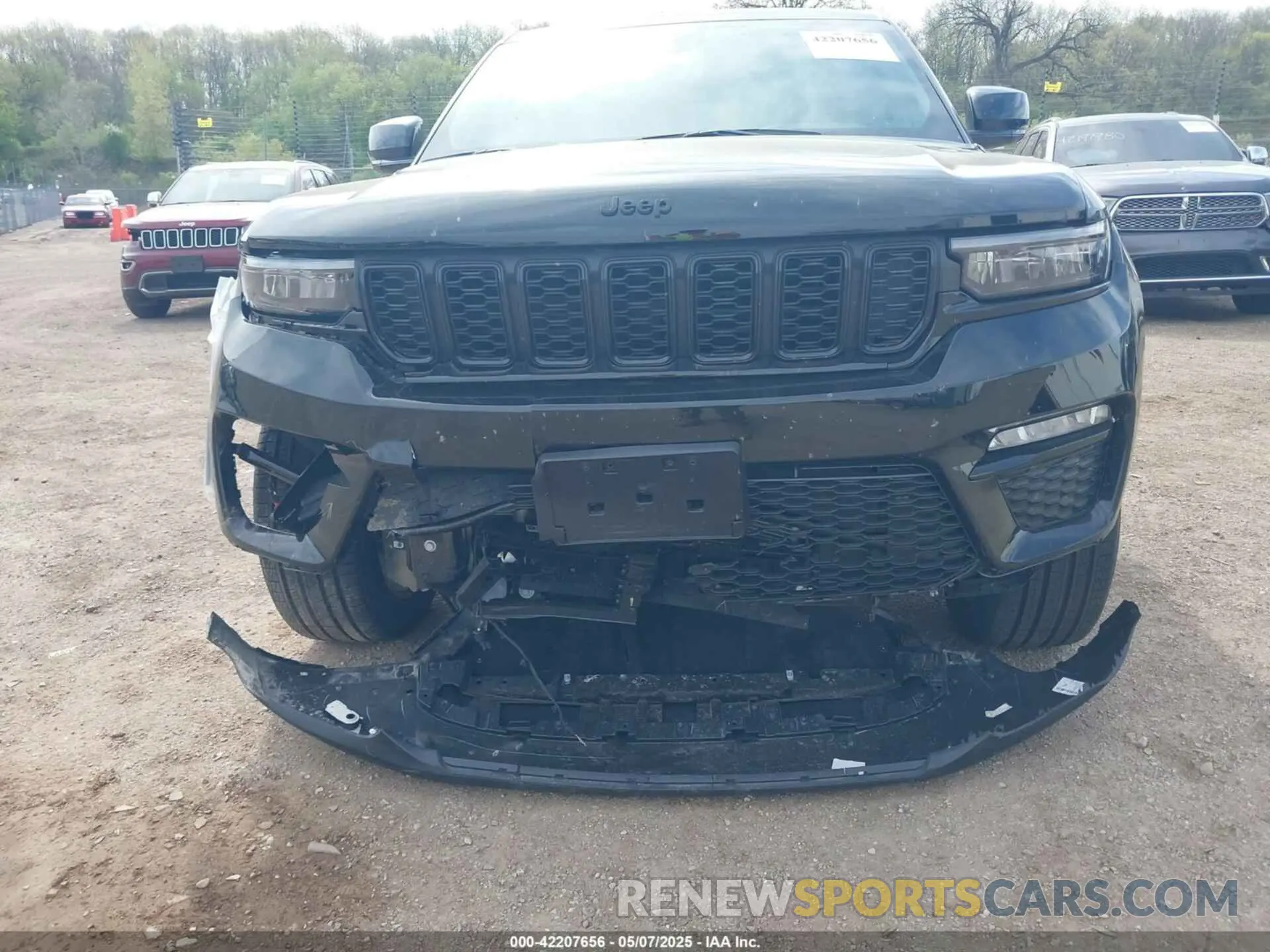 6 fotografías del automóvil dañado 1C4RJHBG8SC298313 JEEP GRAND CHEROKEE 2025