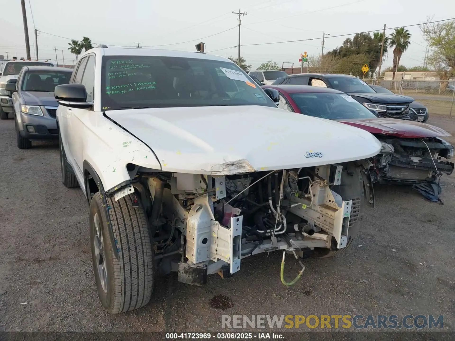 1 fotografías del automóvil dañado 1C4RJYB63N8762798 JEEP GRAND CHEROKEE 4XE 2022