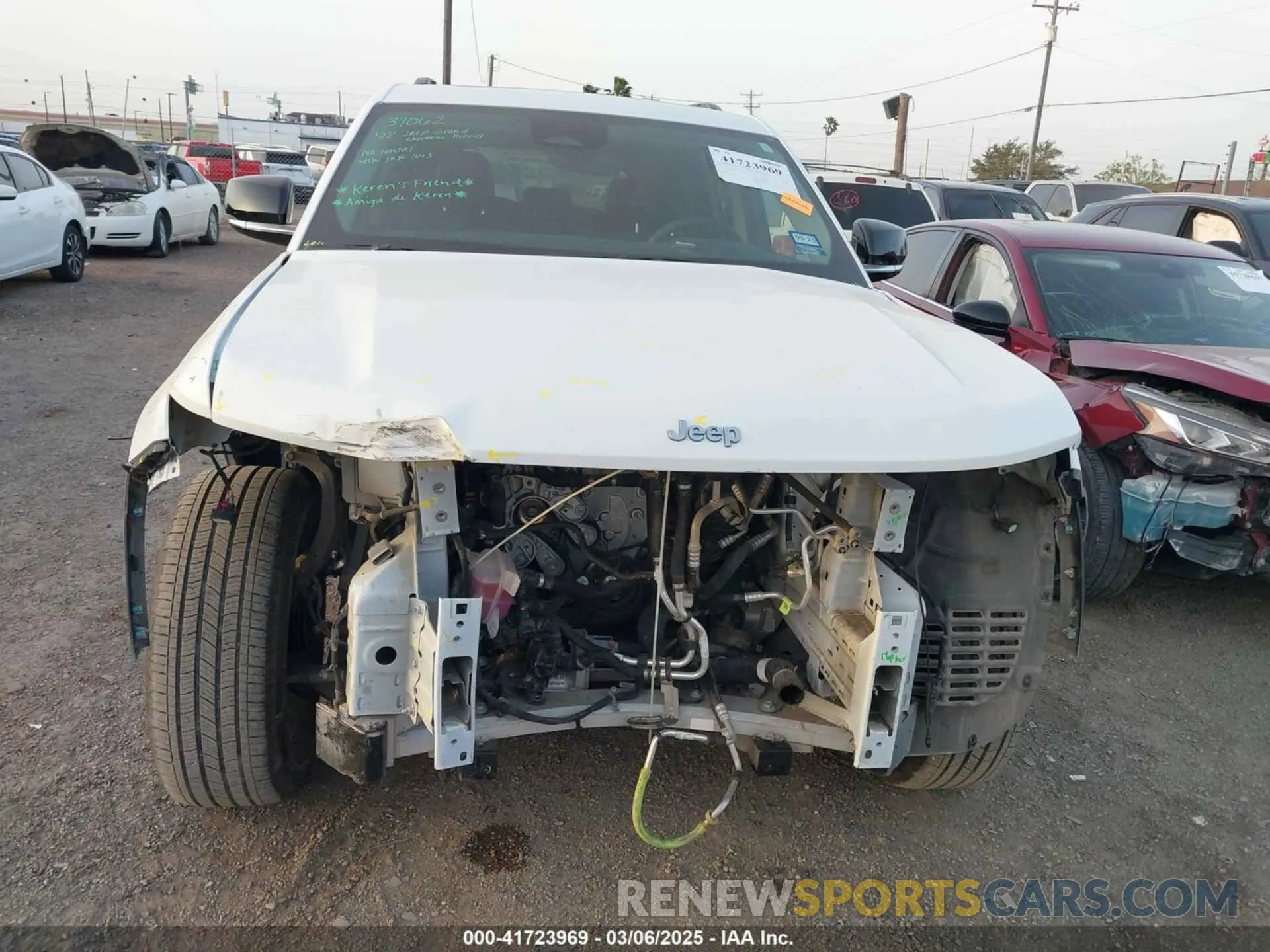 13 fotografías del automóvil dañado 1C4RJYB63N8762798 JEEP GRAND CHEROKEE 4XE 2022