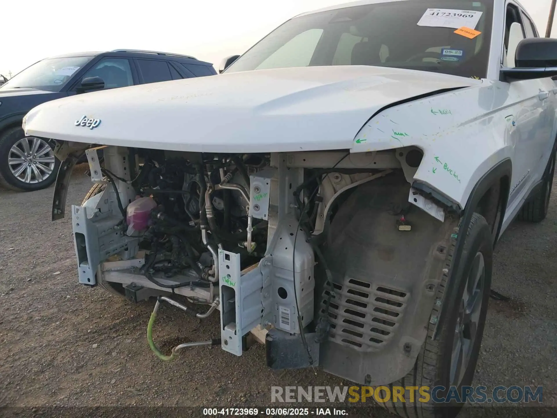 6 fotografías del automóvil dañado 1C4RJYB63N8762798 JEEP GRAND CHEROKEE 4XE 2022