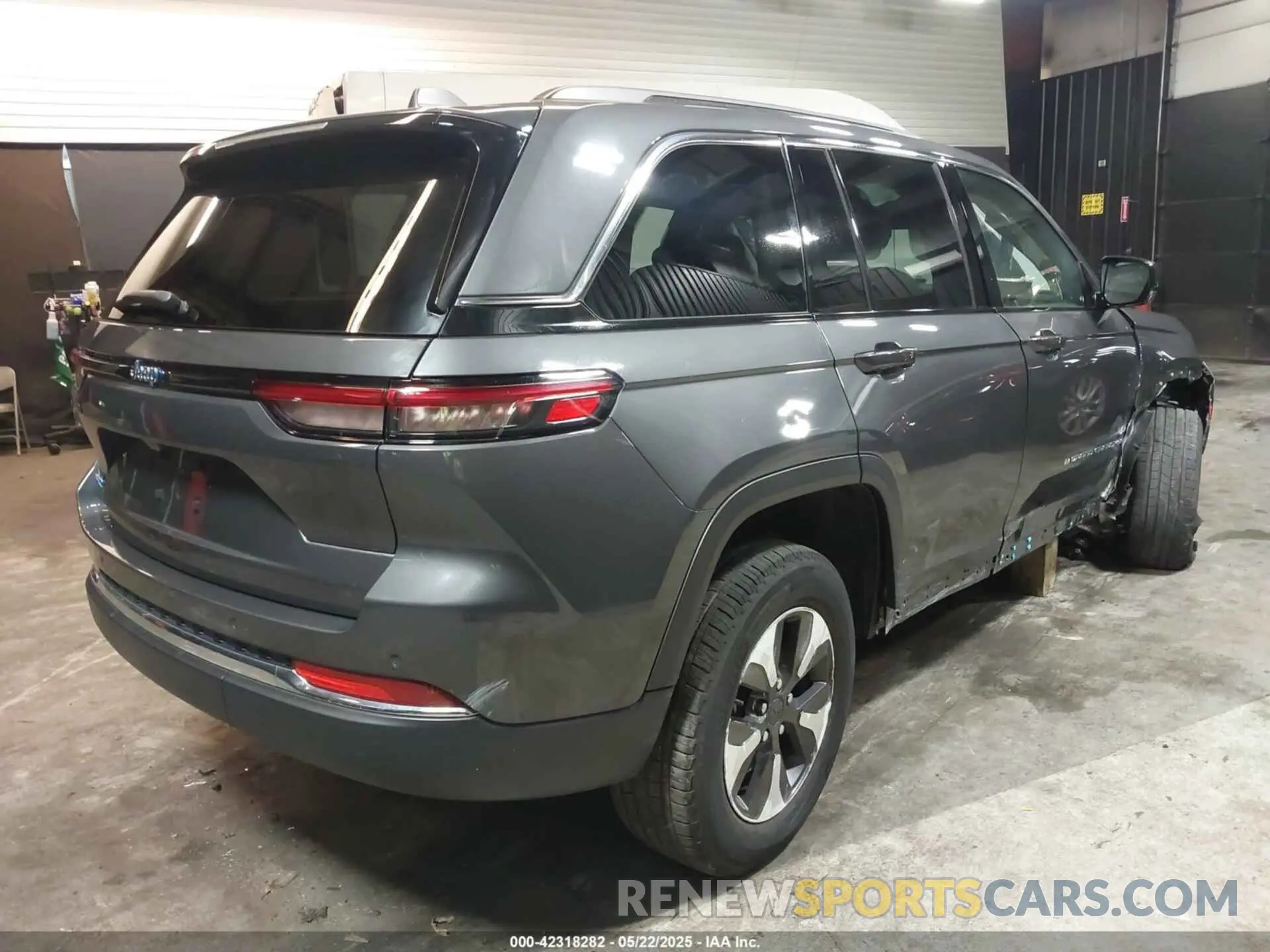 4 fotografías del automóvil dañado 1C4RJYB69N8715159 JEEP GRAND CHEROKEE 4XE 2022