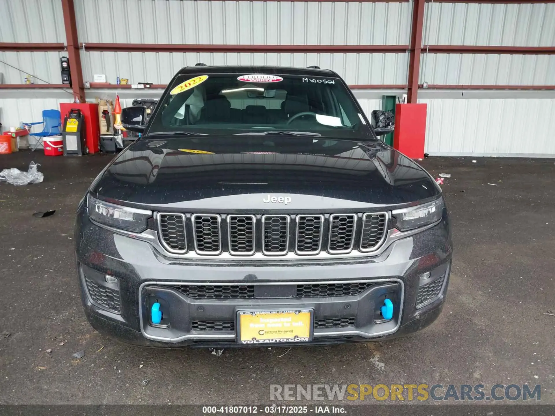 12 fotografías del automóvil dañado 1C4RJYD66N8715407 JEEP GRAND CHEROKEE 4XE 2022