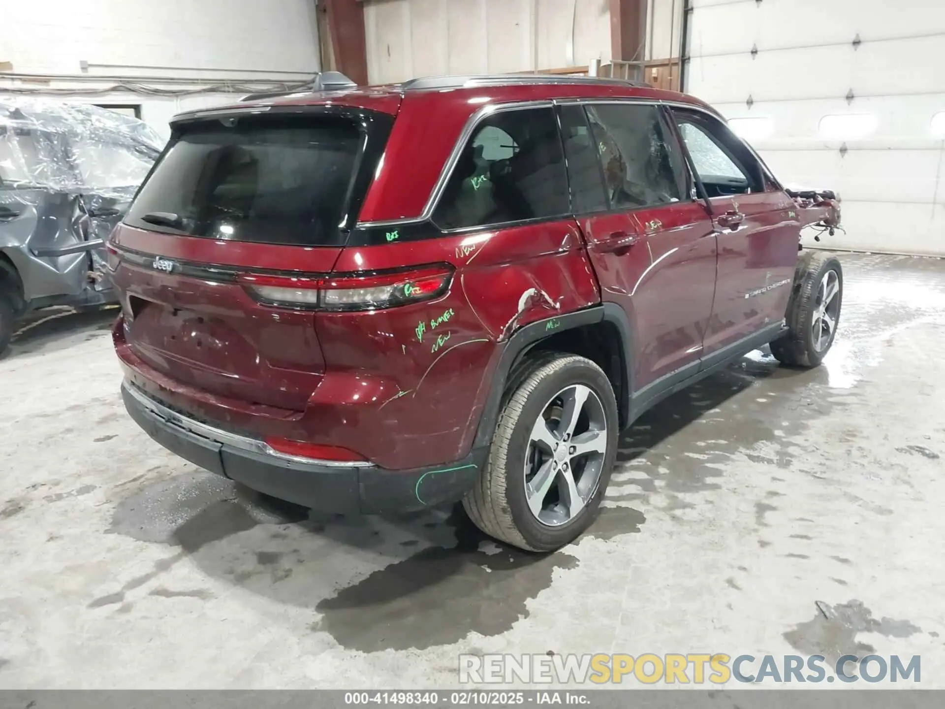 4 fotografías del automóvil dañado 1C4RJYB61PC650128 JEEP GRAND CHEROKEE 4XE 2023