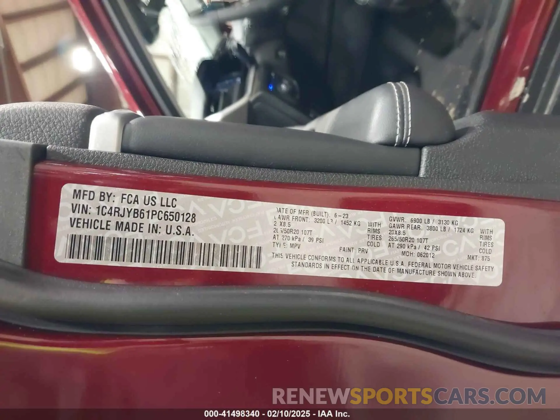 9 fotografías del automóvil dañado 1C4RJYB61PC650128 JEEP GRAND CHEROKEE 4XE 2023