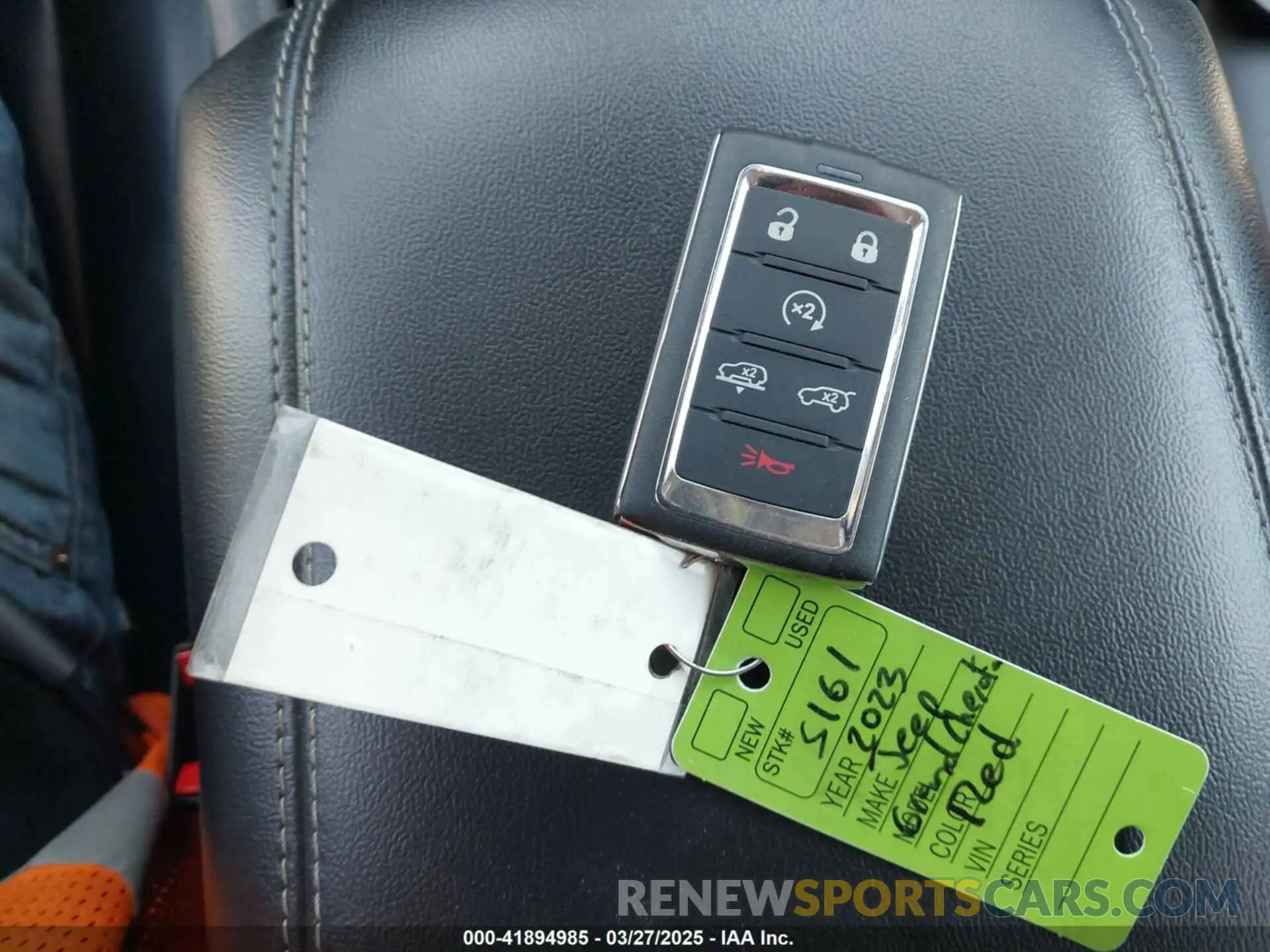 11 fotografías del automóvil dañado 1C4RJYB63PC623450 JEEP GRAND CHEROKEE 4XE 2023