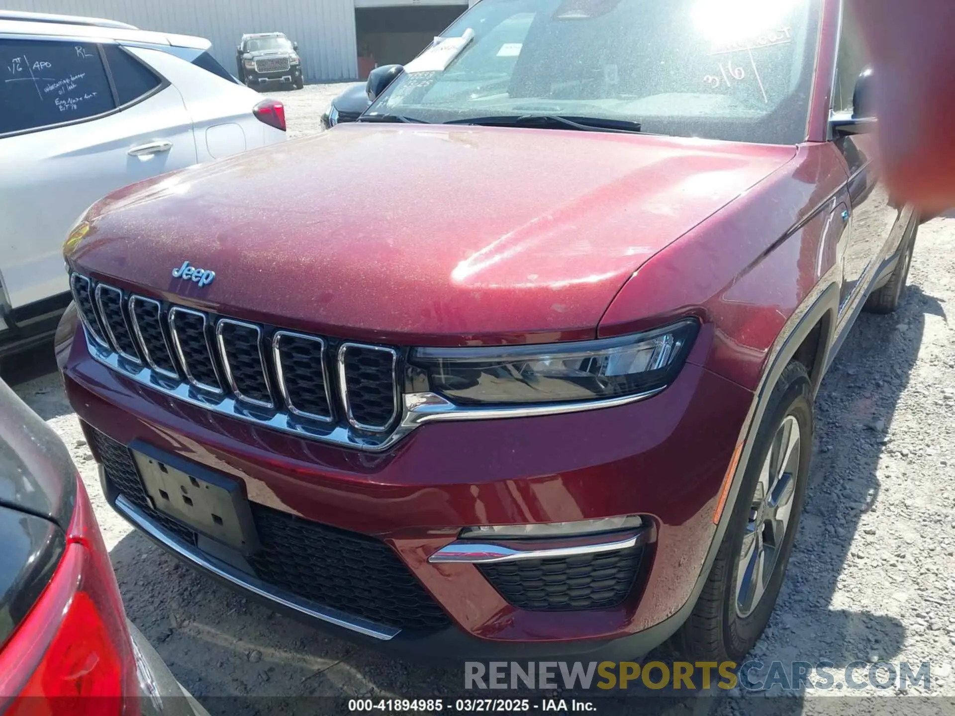 12 fotografías del automóvil dañado 1C4RJYB63PC623450 JEEP GRAND CHEROKEE 4XE 2023
