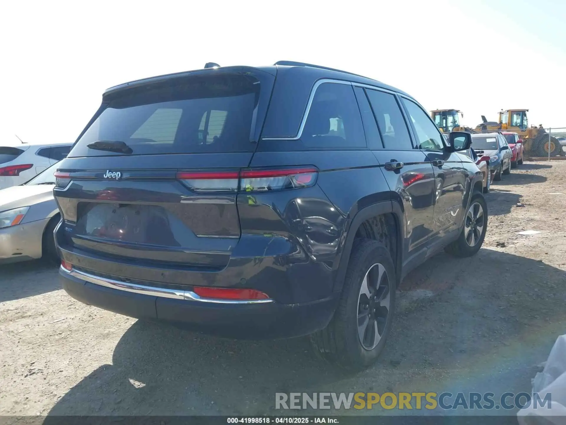 4 fotografías del automóvil dañado 1C4RJYB67PC649081 JEEP GRAND CHEROKEE 4XE 2023