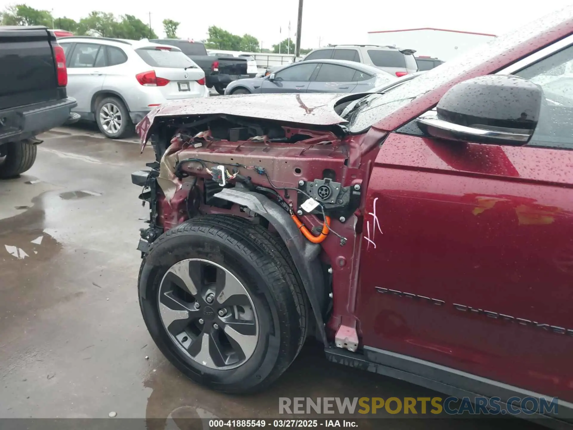 6 fotografías del automóvil dañado 1C4RJYB61RC120955 JEEP GRAND CHEROKEE 4XE 2024