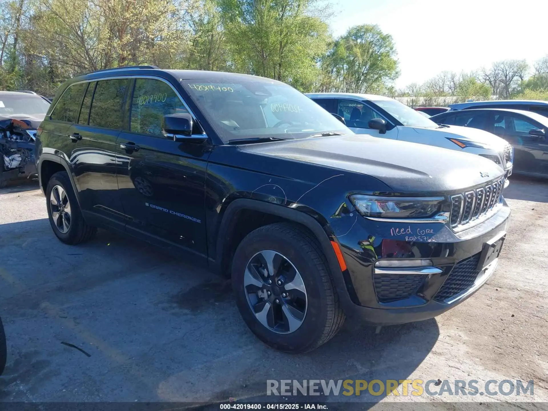 1 fotografías del automóvil dañado 1C4RJYB64RC720580 JEEP GRAND CHEROKEE 4XE 2024