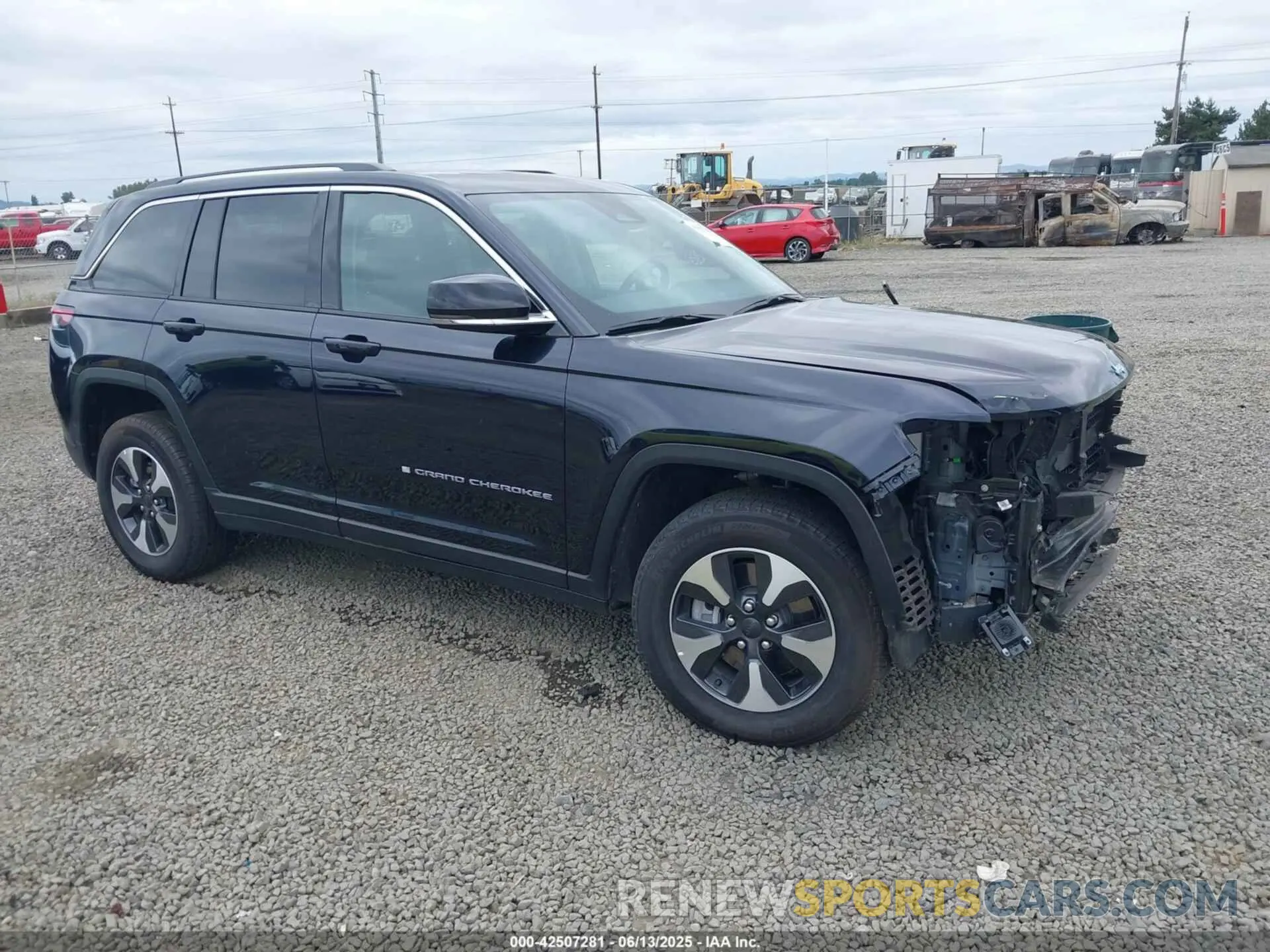 1 fotografías del automóvil dañado 1C4RJYB65R8959249 JEEP GRAND CHEROKEE 4XE 2024