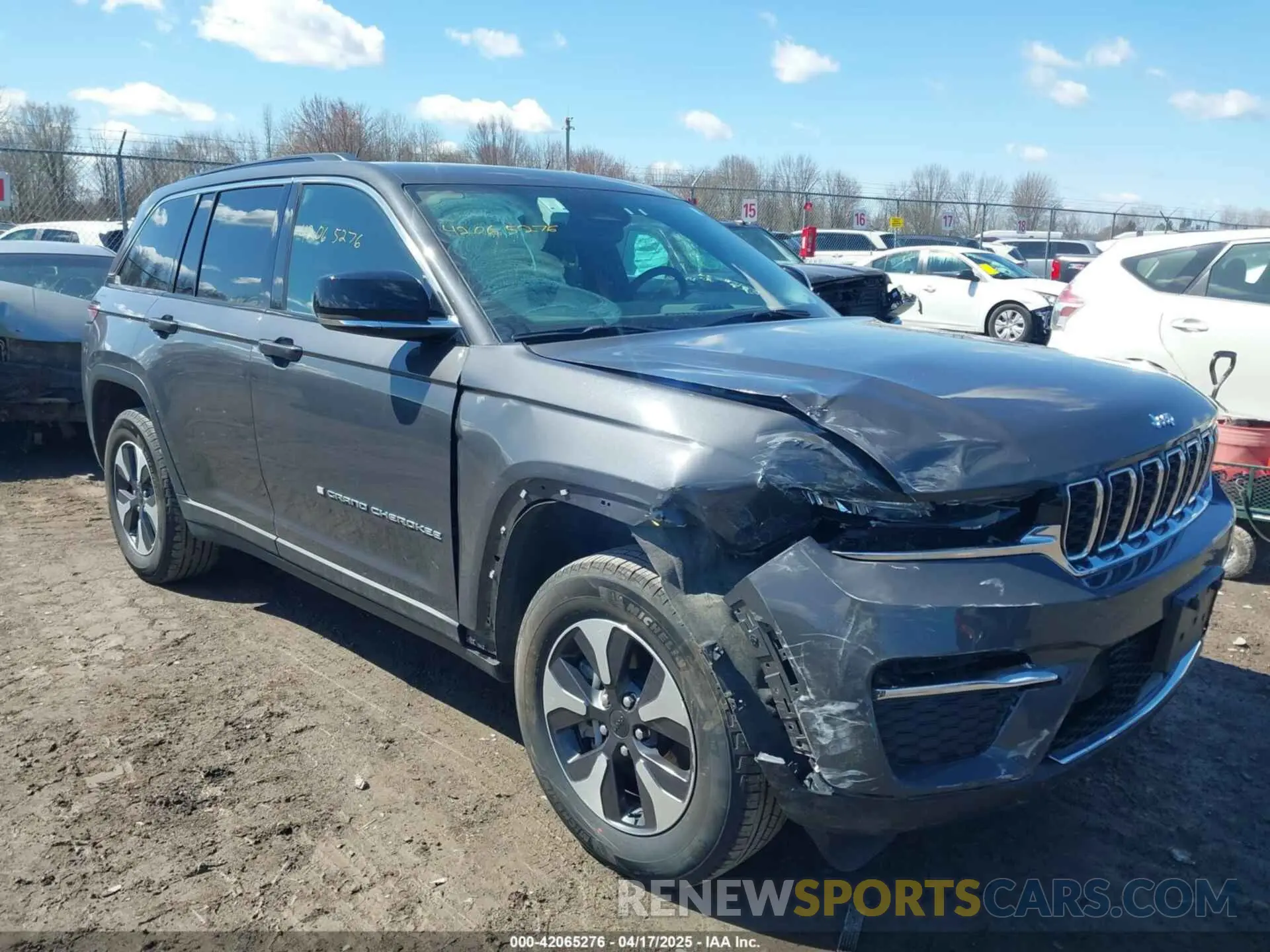 1 fotografías del automóvil dañado 1C4RJYB65RC181743 JEEP GRAND CHEROKEE 4XE 2024