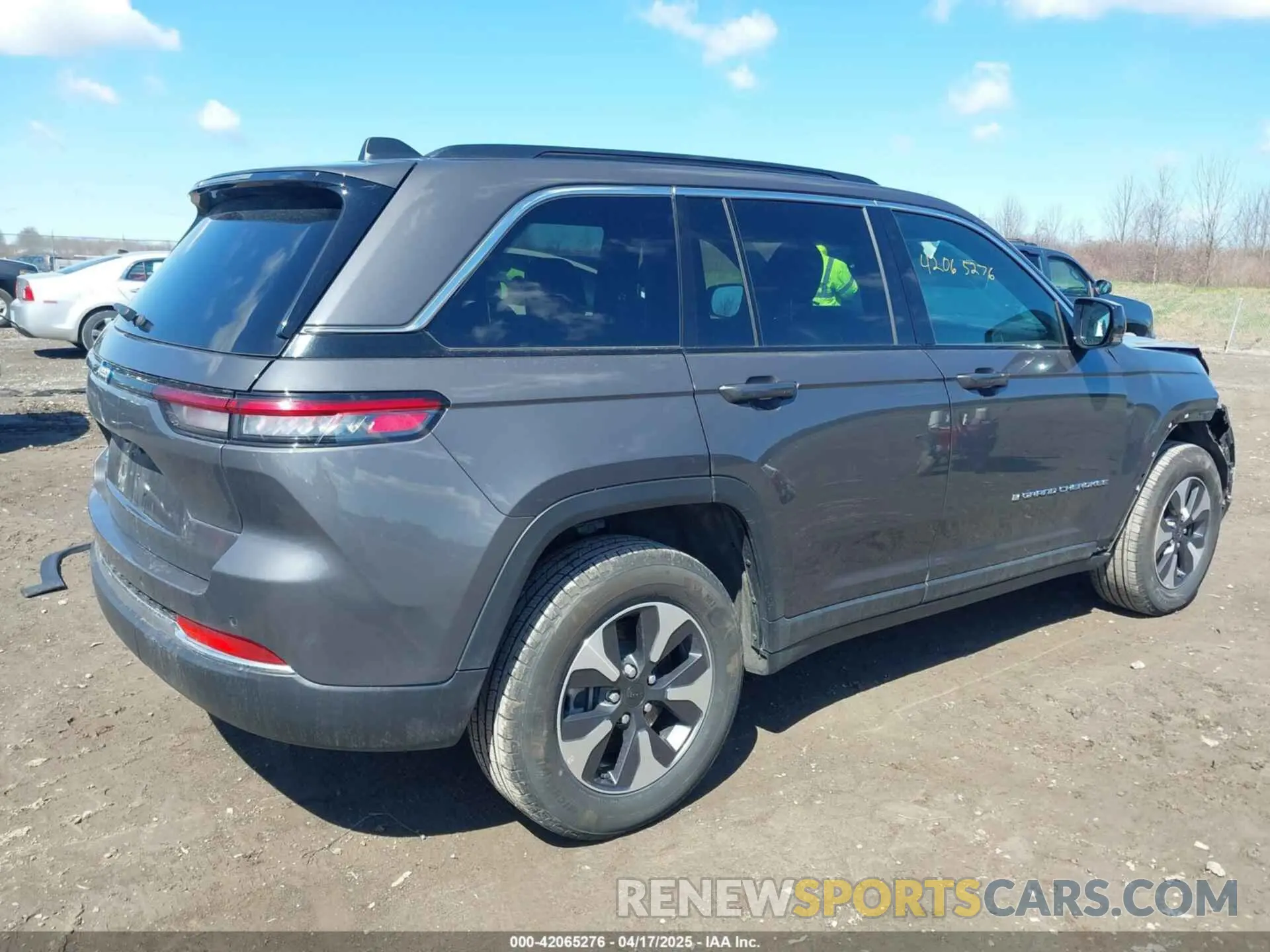 4 fotografías del automóvil dañado 1C4RJYB65RC181743 JEEP GRAND CHEROKEE 4XE 2024