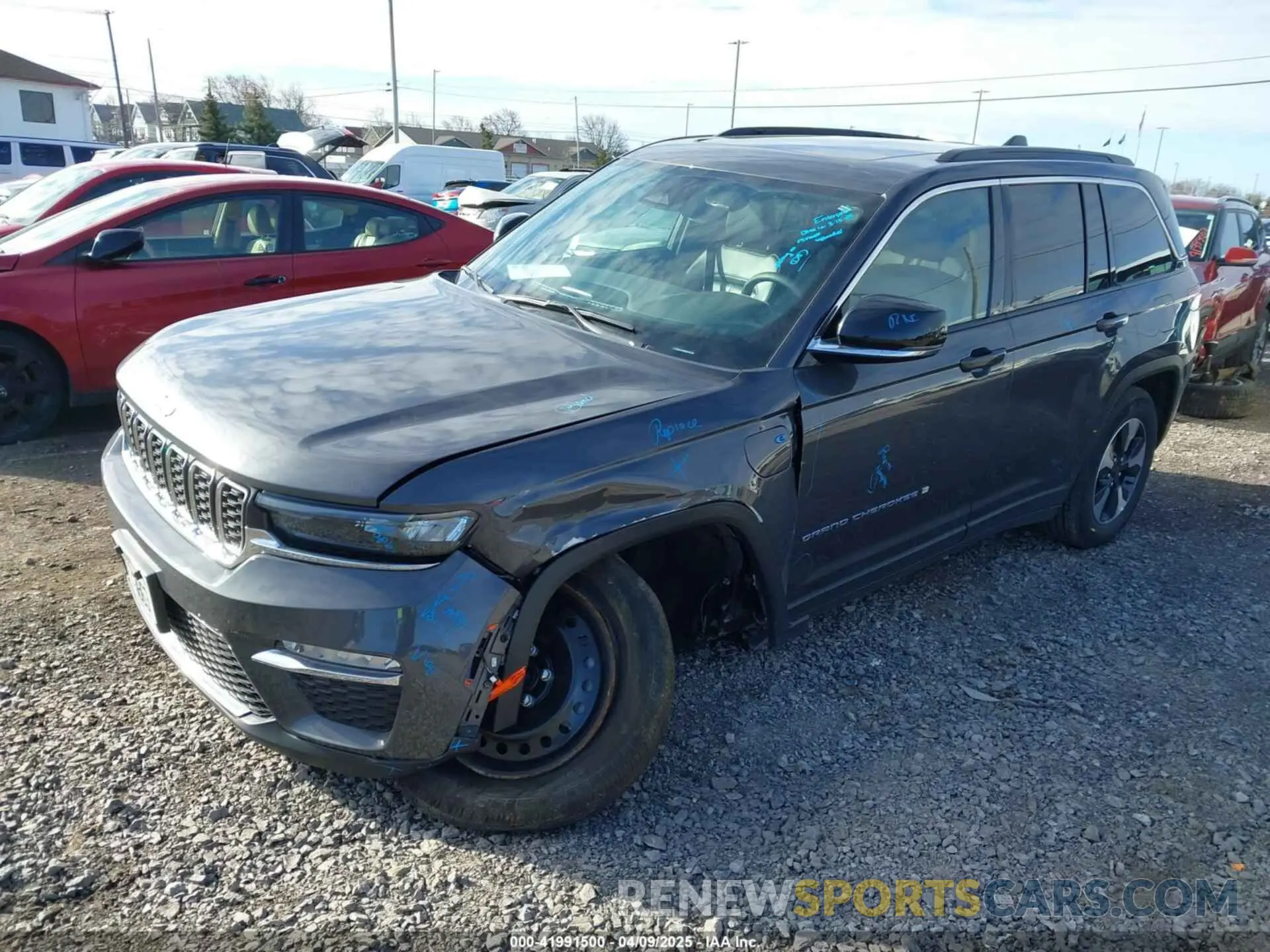 2 fotografías del automóvil dañado 1C4RJYB65RC181984 JEEP GRAND CHEROKEE 4XE 2024