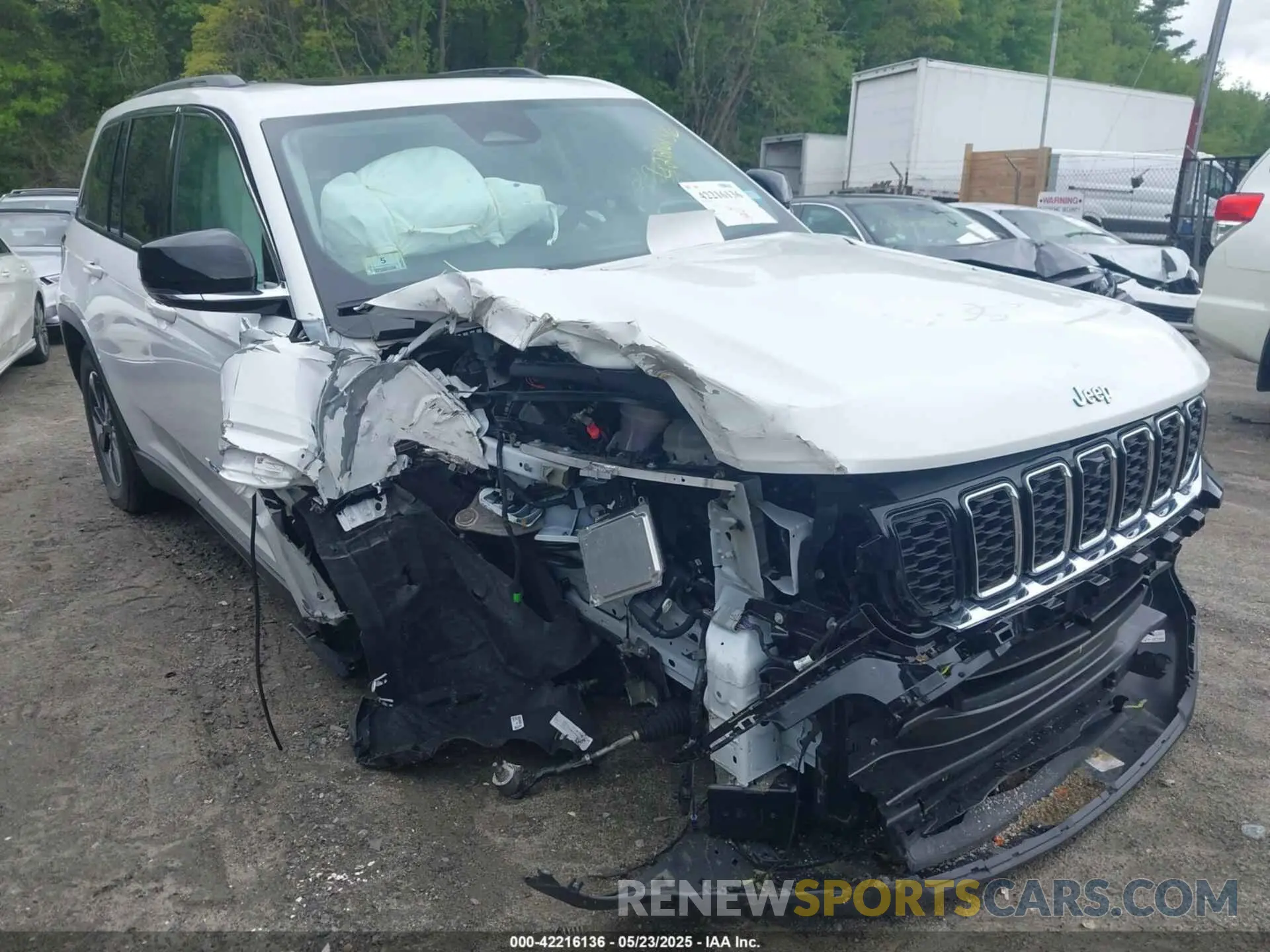 1 fotografías del automóvil dañado 1C4RJYB65RC681692 JEEP GRAND CHEROKEE 4XE 2024