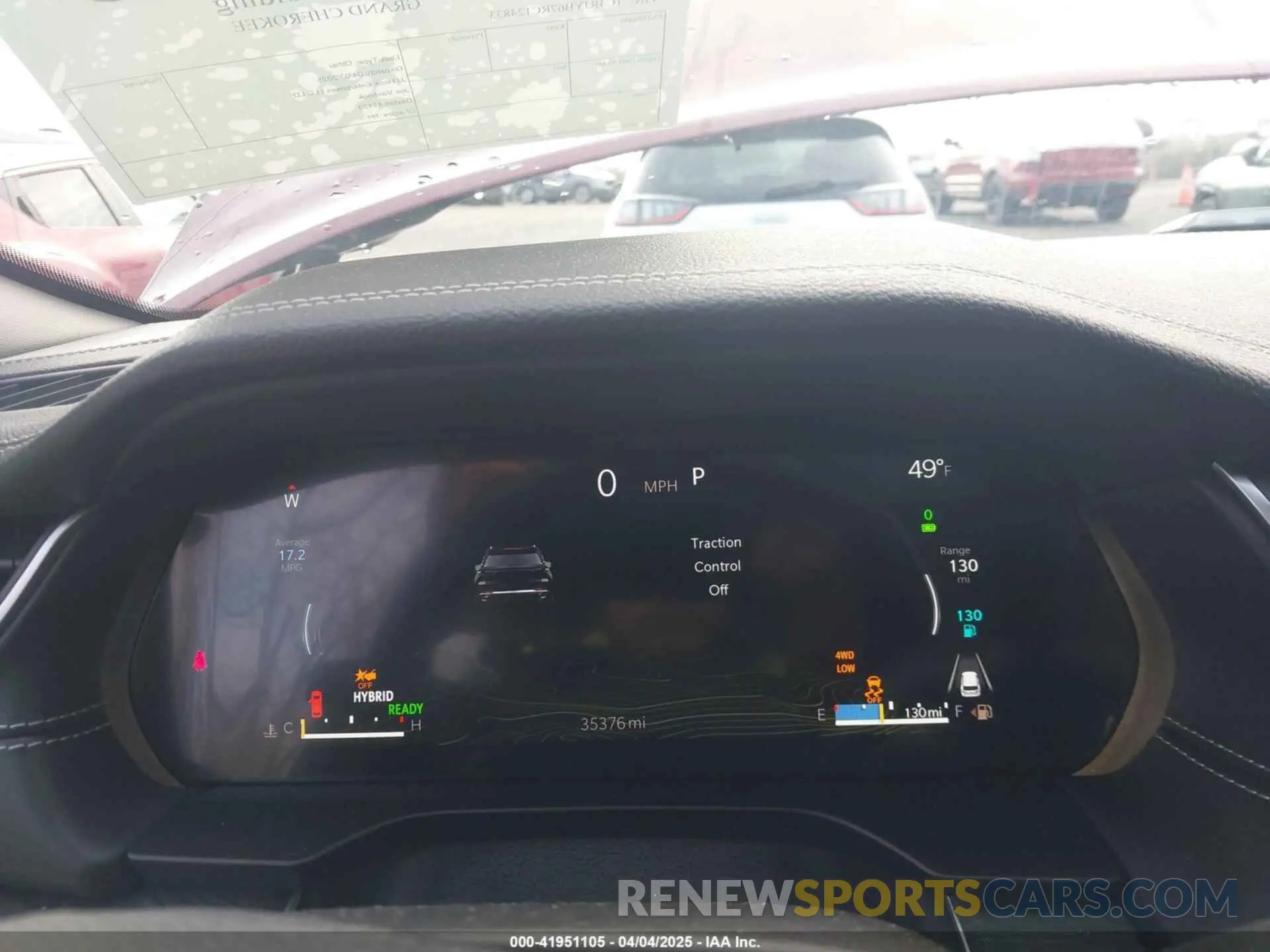 7 fotografías del automóvil dañado 1C4RJYB67RC124833 JEEP GRAND CHEROKEE 4XE 2024