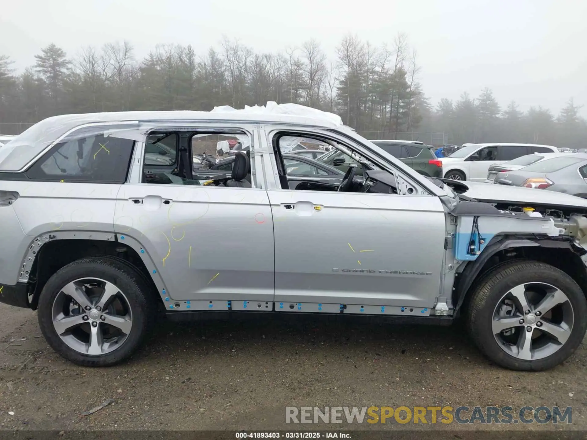 14 fotografías del automóvil dañado 1C4RJYB68RC110262 JEEP GRAND CHEROKEE 4XE 2024