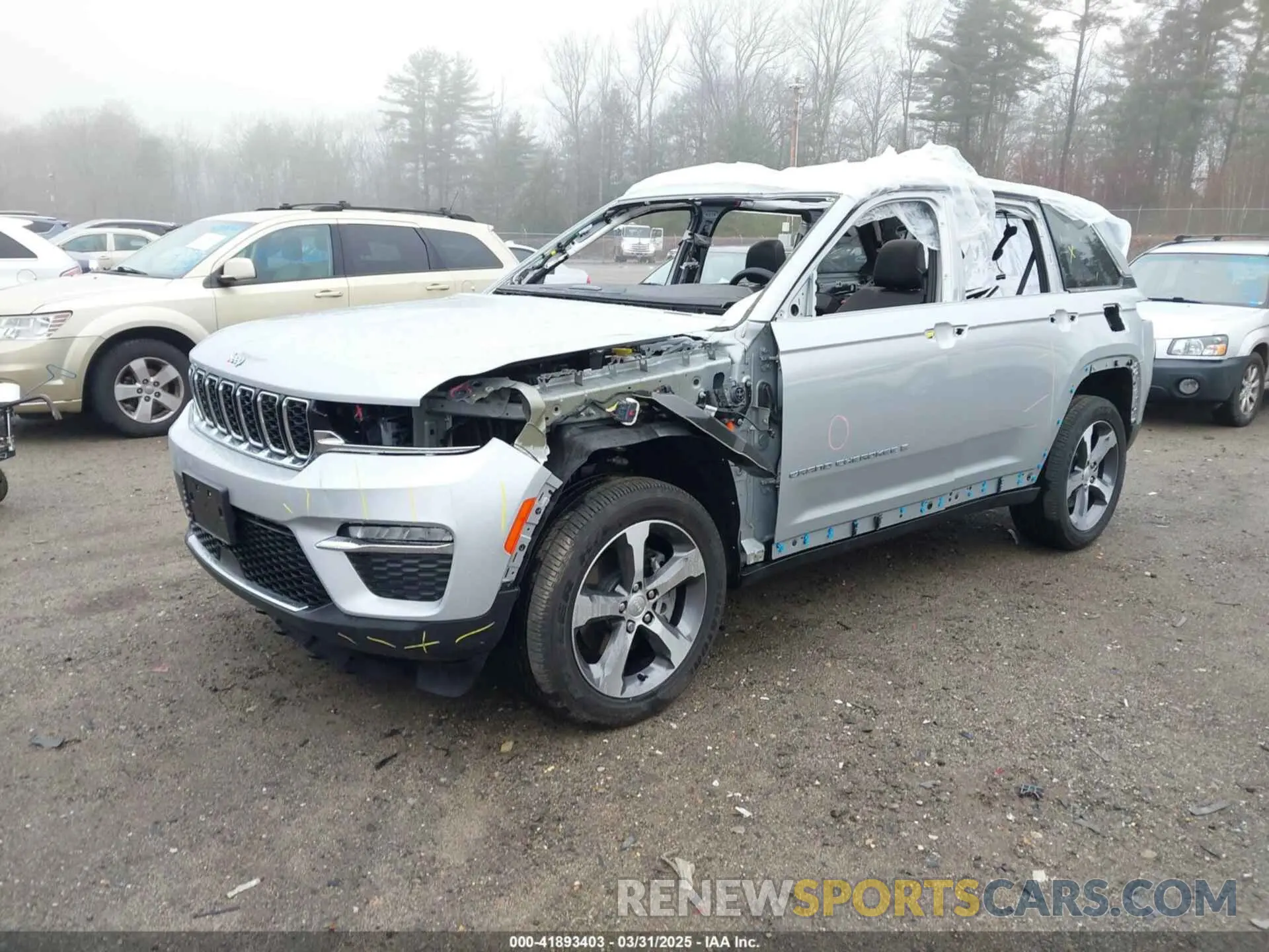 2 fotografías del automóvil dañado 1C4RJYB68RC110262 JEEP GRAND CHEROKEE 4XE 2024