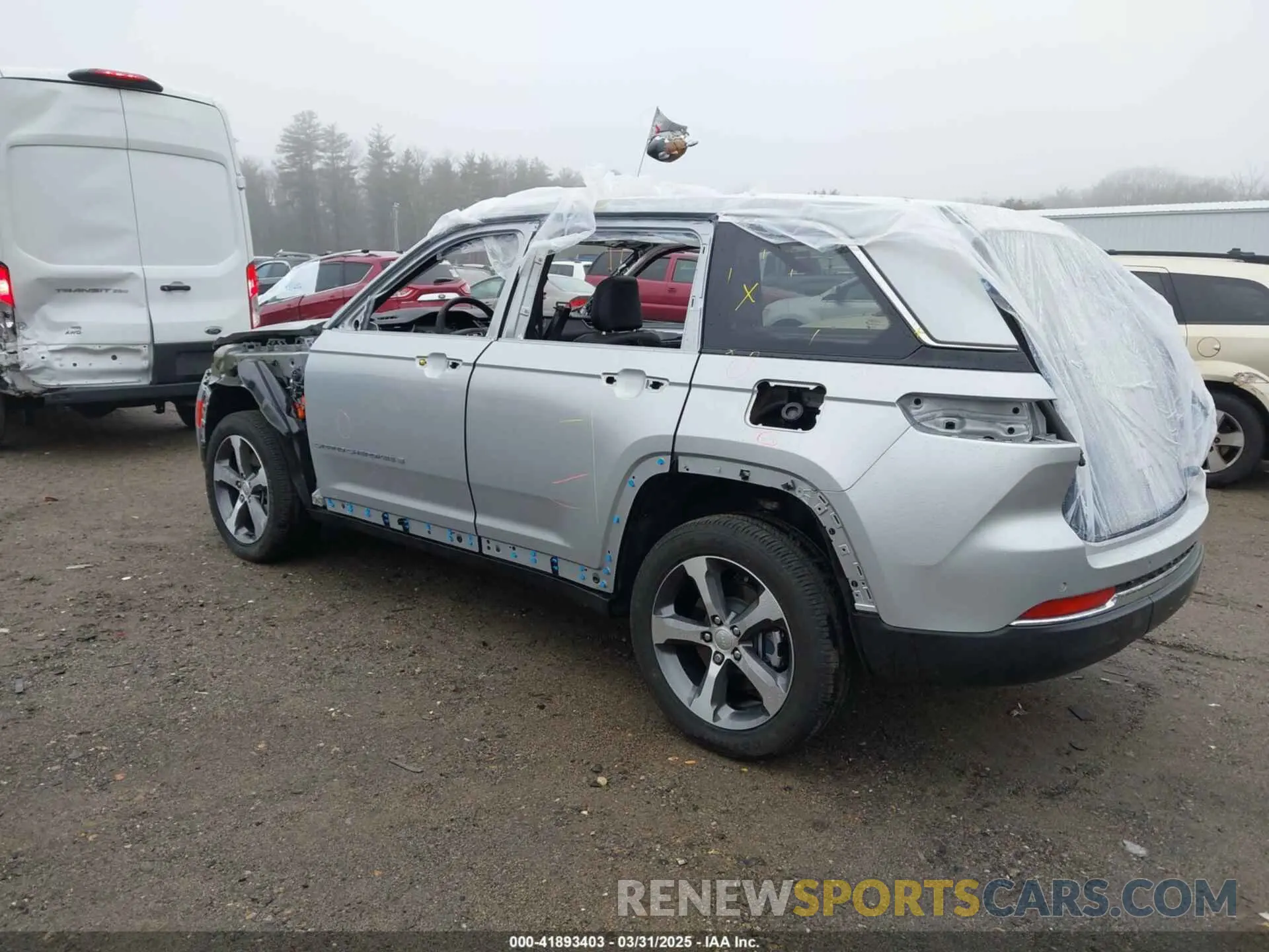 3 fotografías del automóvil dañado 1C4RJYB68RC110262 JEEP GRAND CHEROKEE 4XE 2024