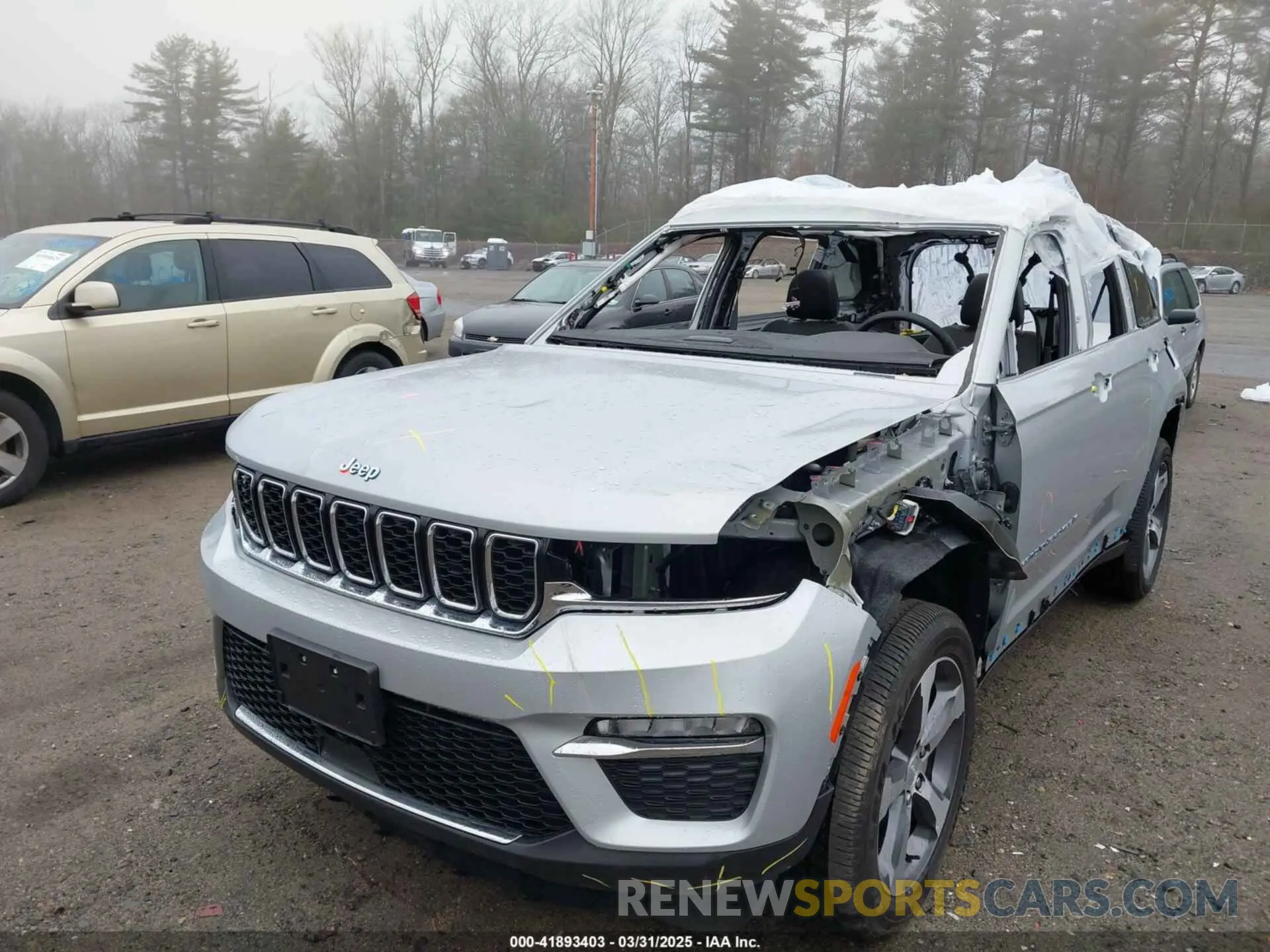 6 fotografías del automóvil dañado 1C4RJYB68RC110262 JEEP GRAND CHEROKEE 4XE 2024