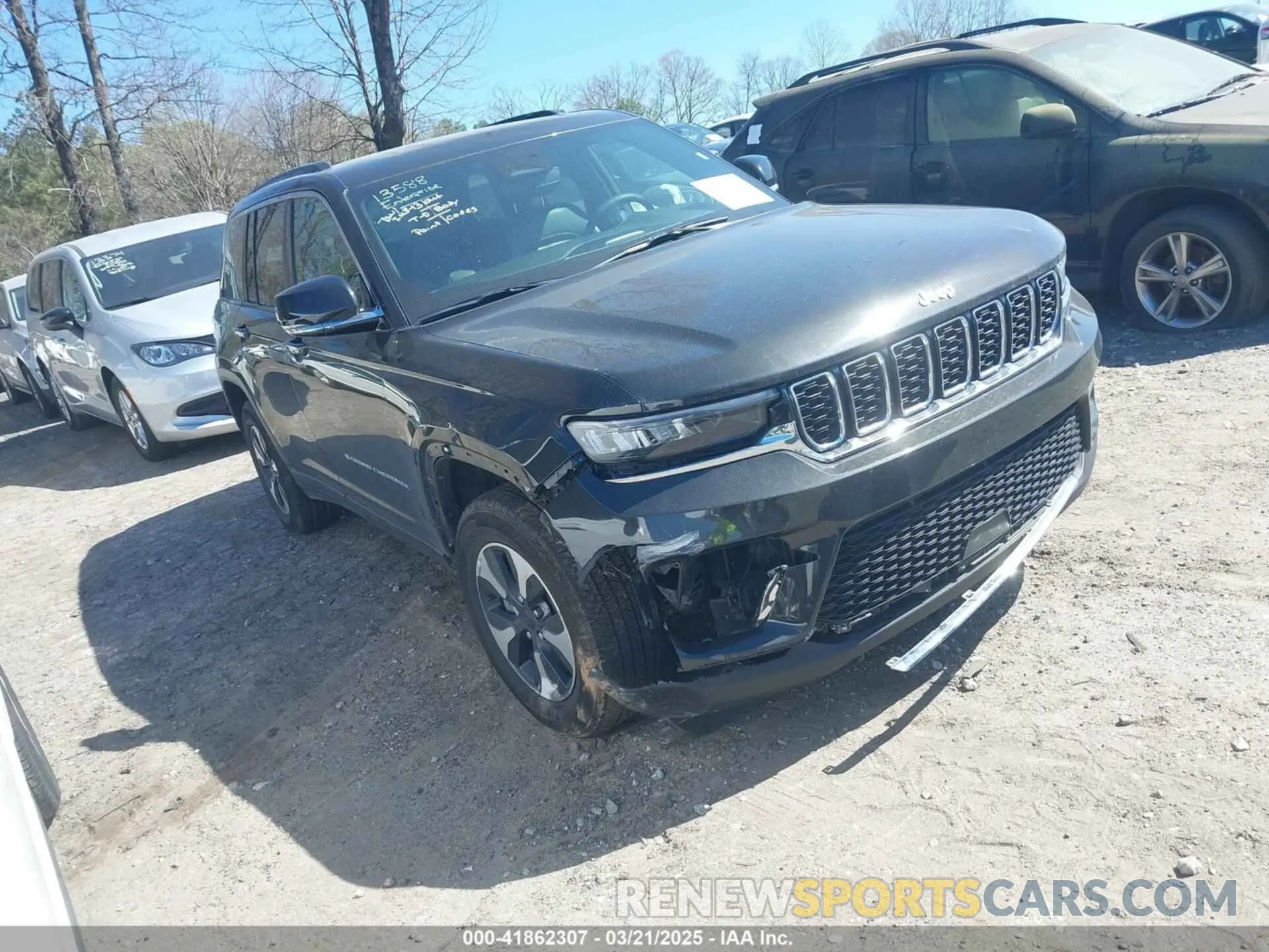 1 fotografías del automóvil dañado 1C4RJYB69RC115342 JEEP GRAND CHEROKEE 4XE 2024