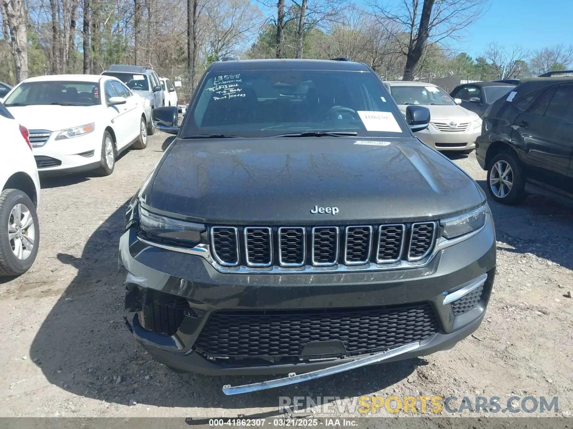 12 fotografías del automóvil dañado 1C4RJYB69RC115342 JEEP GRAND CHEROKEE 4XE 2024