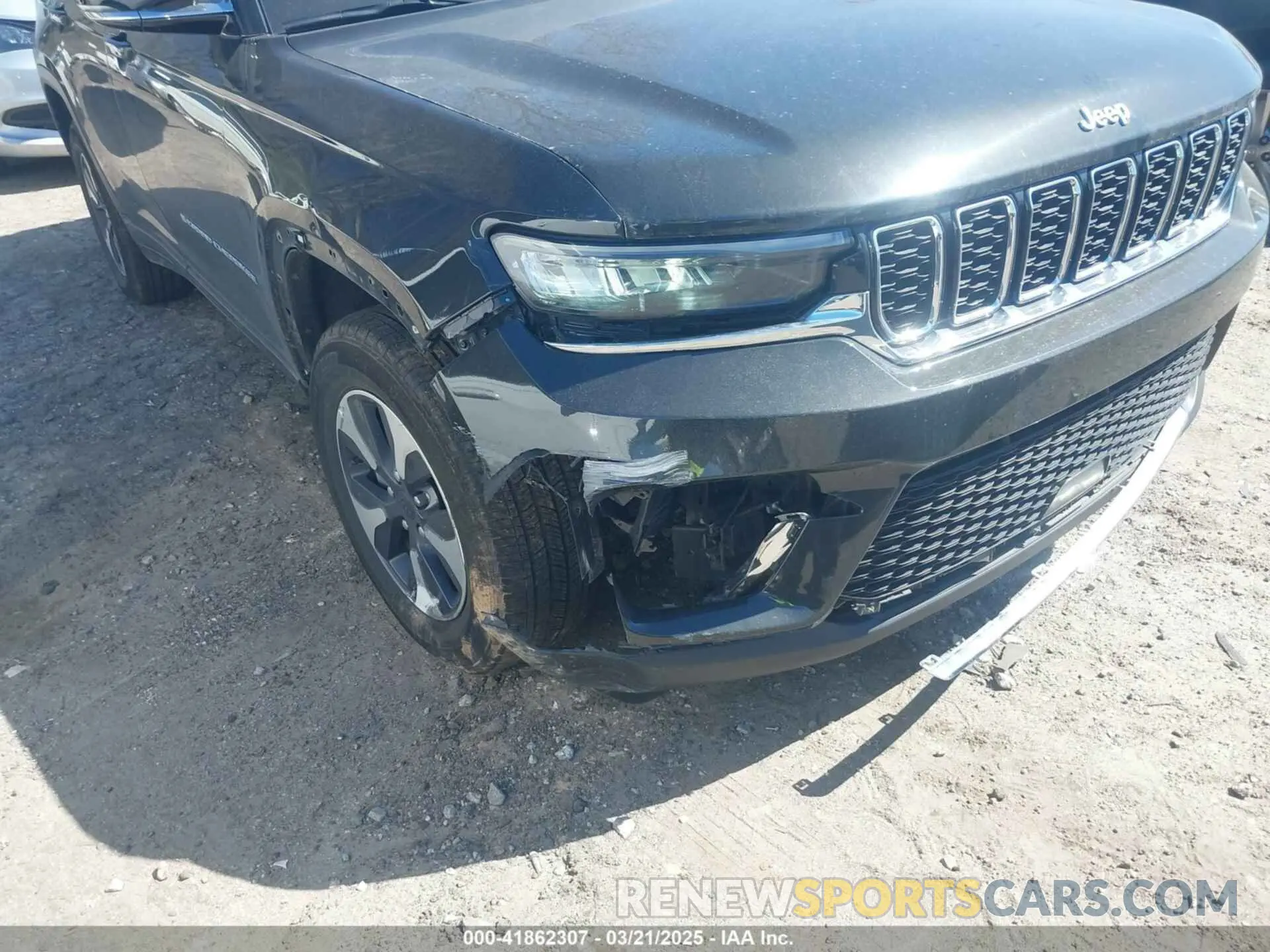 6 fotografías del automóvil dañado 1C4RJYB69RC115342 JEEP GRAND CHEROKEE 4XE 2024