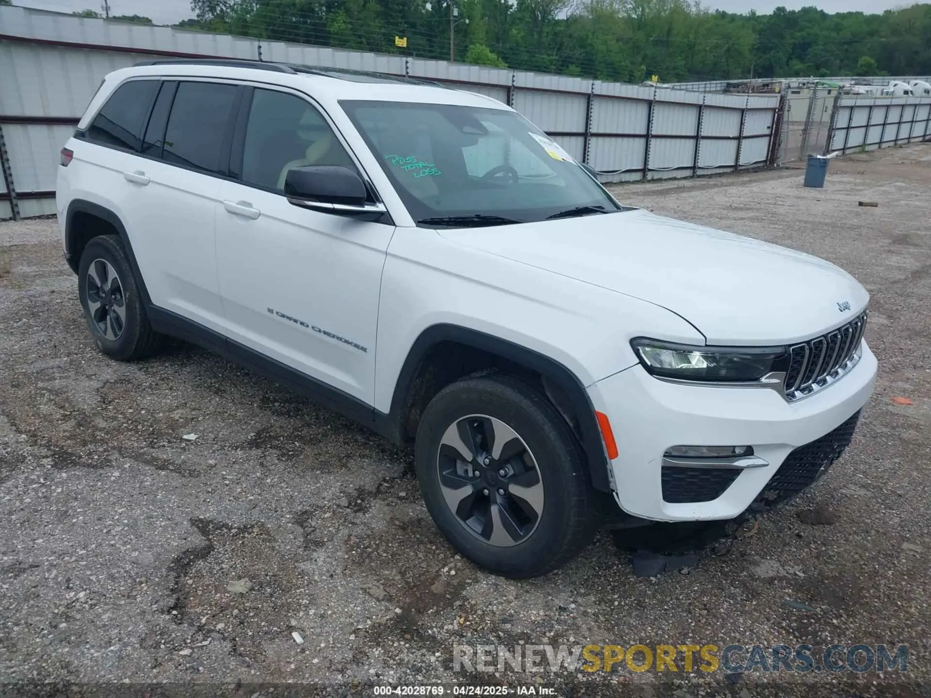 1 fotografías del automóvil dañado 1C4RJYB6XR8519110 JEEP GRAND CHEROKEE 4XE 2024