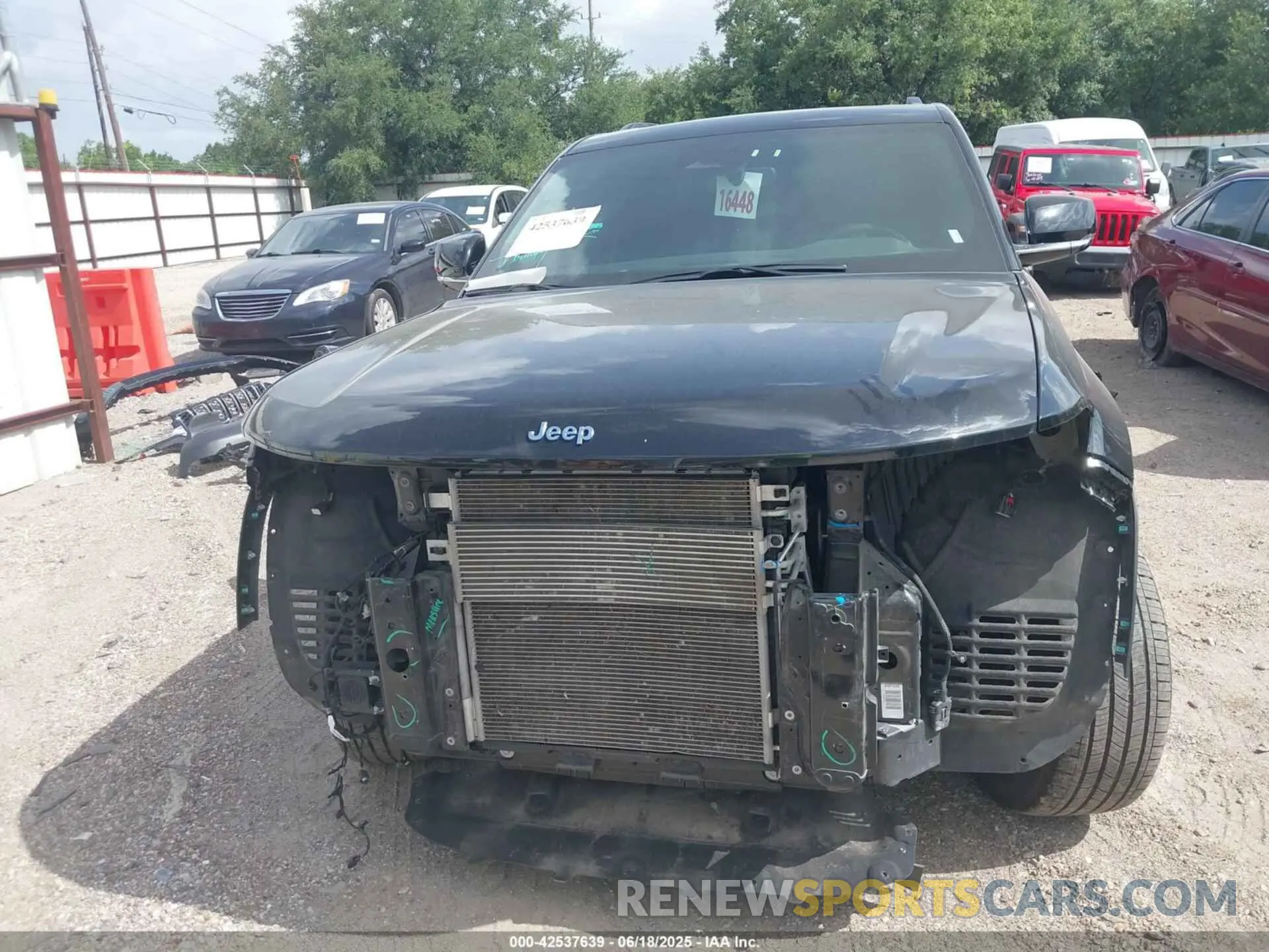 13 fotografías del automóvil dañado 1C4RJYB6XRC181771 JEEP GRAND CHEROKEE 4XE 2024
