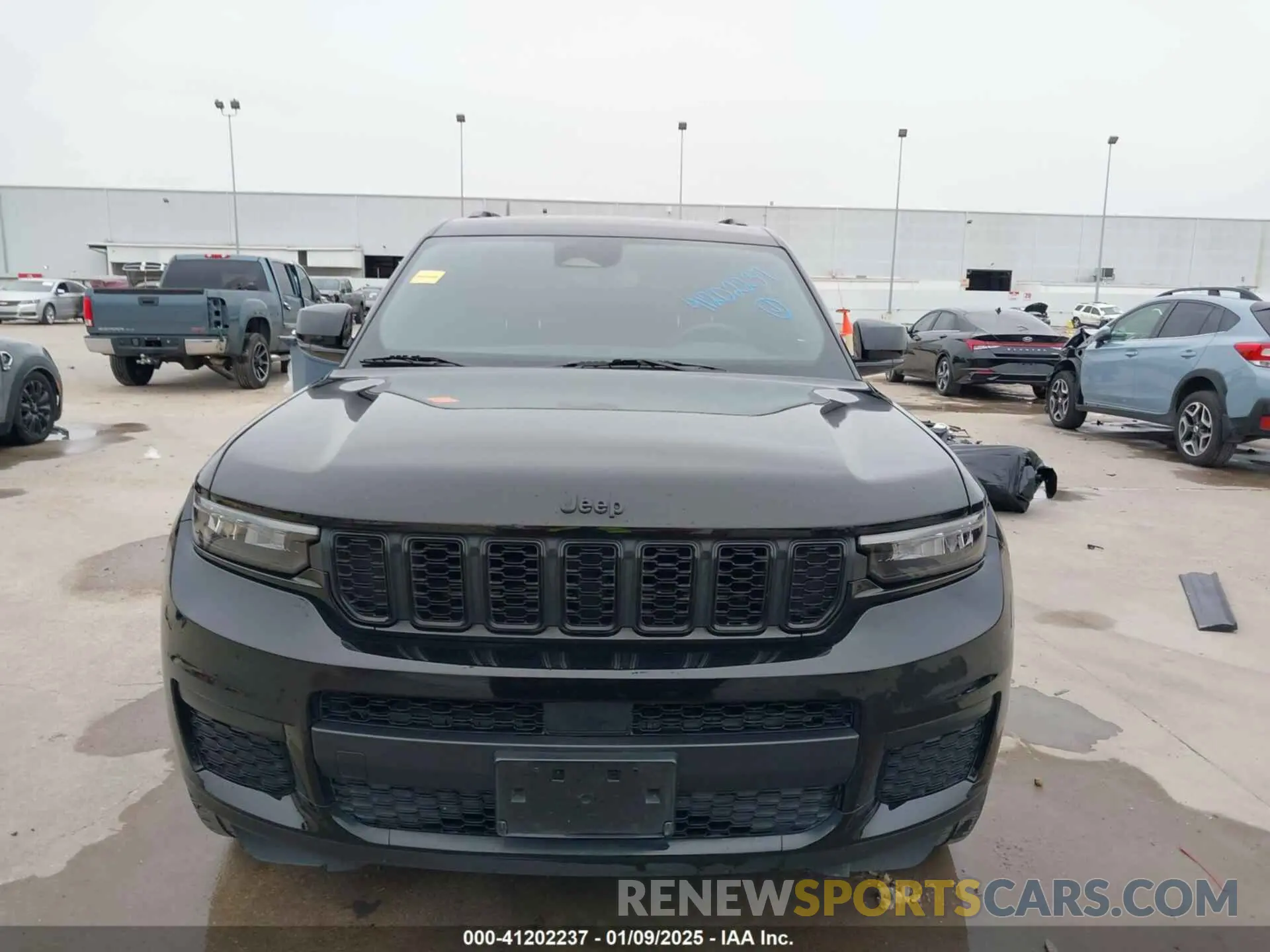 11 fotografías del automóvil dañado 1C4RJJAG7M8211175 JEEP GRAND CHEROKEE L 2021
